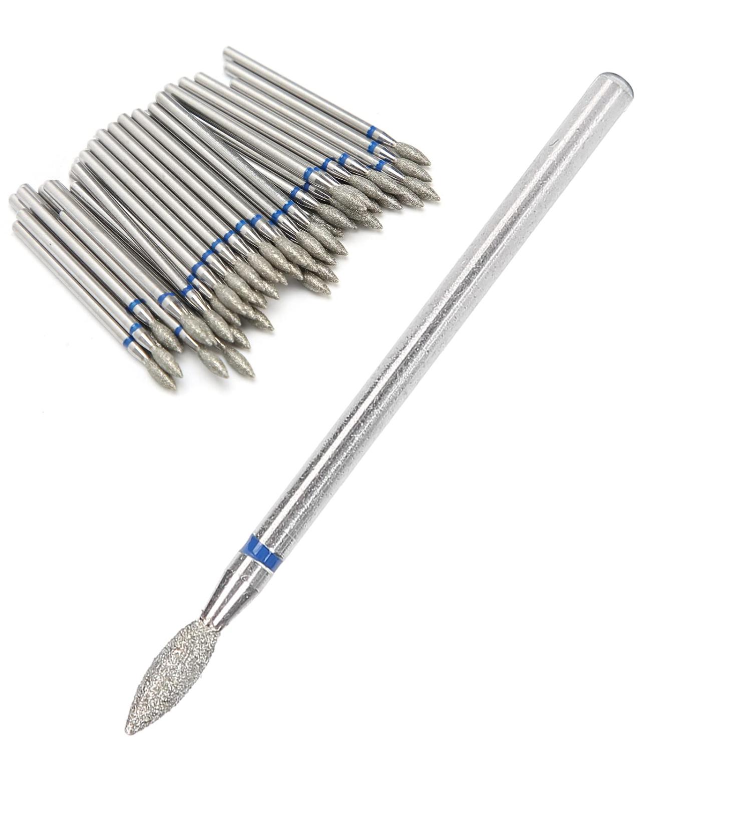 Nail Grinding Head Anticorrosion Nail Grinding Bits Practical Convenient for Professional Use for Nail Polish Removal for Manicure for General Purpose(M-2.7mm) - Buy Online on GoSupps.com