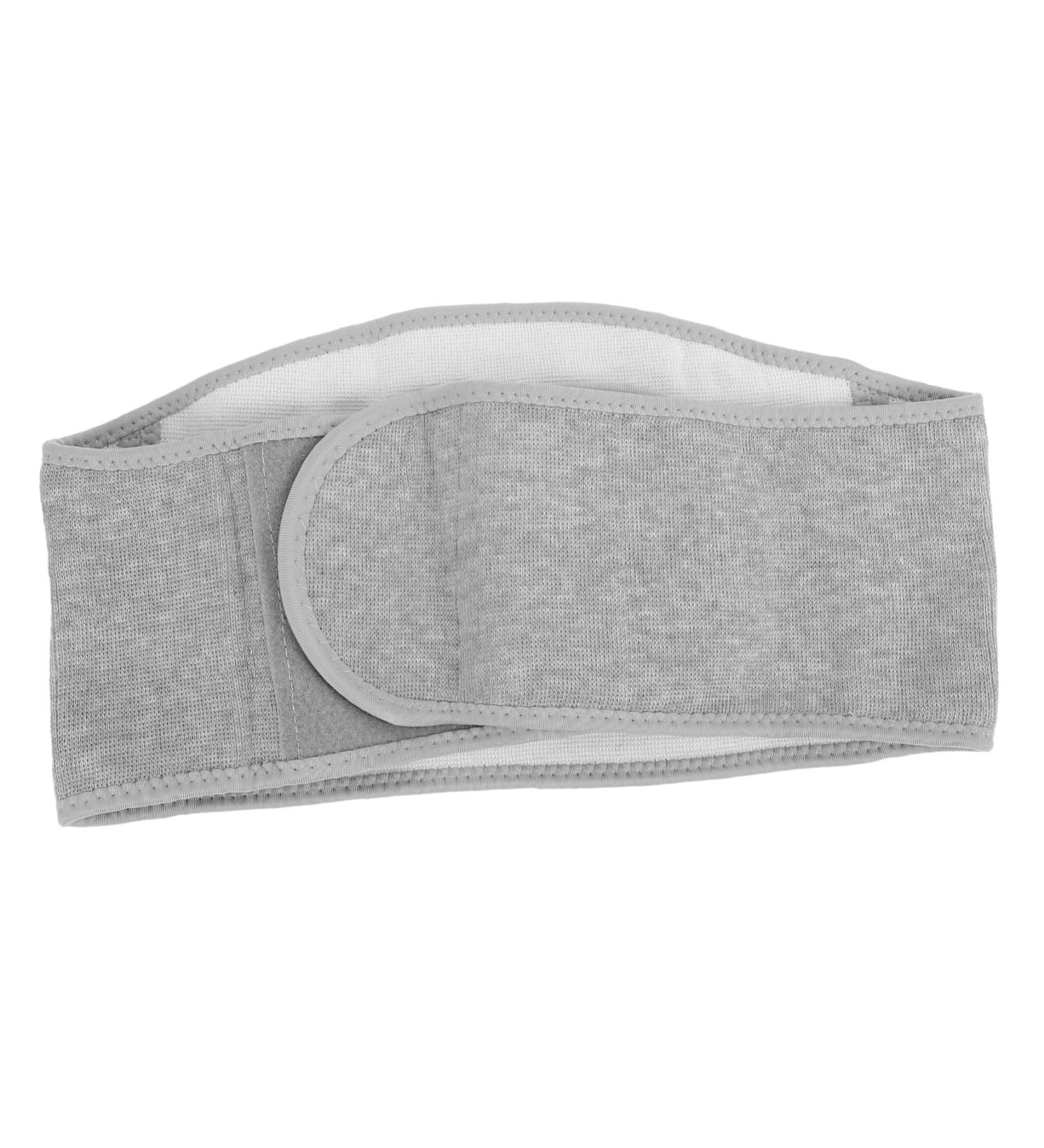 Charcoal Waist Support Heating Pad - Portable Lumbar Belt for Cozy Warmth & Sports Support | 82x28x0.6cm Light Grey - Buy Online on GoSupps.com