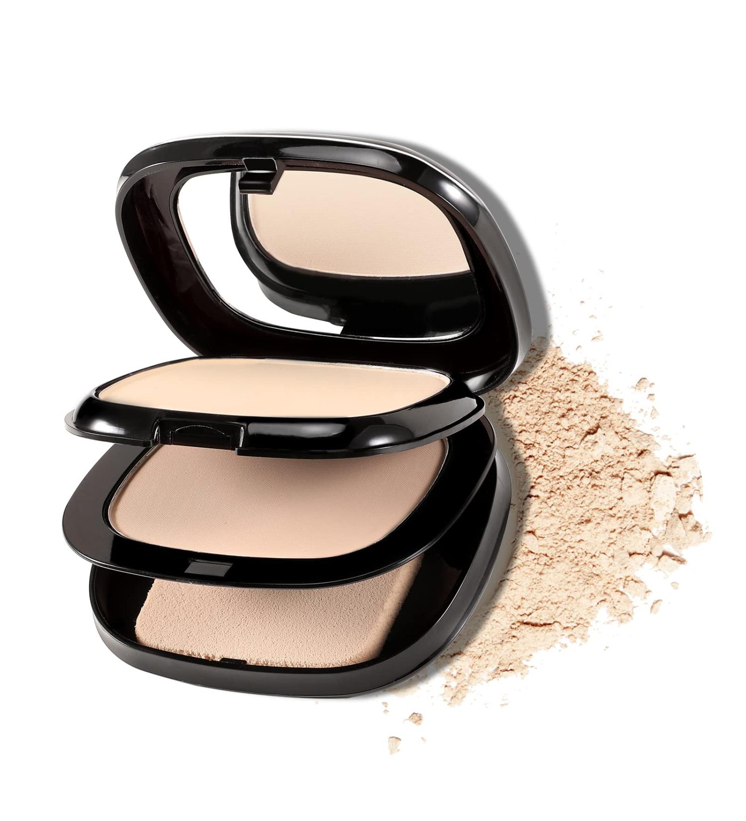 Boobeen 2 Layers Setting Pressed Powder Makeup Oil Control Setting Powder Foundation Pressed Face Powder Compact Long-Lasting Matte Finishing Powder Light Shade Powder Flawless Lightweight - Buy Online on GoSupps.com
