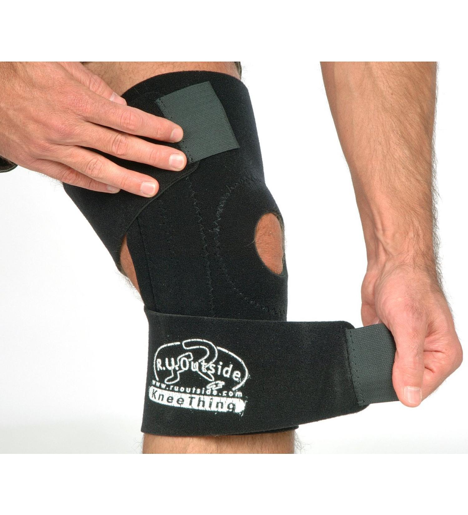R.U.Outside Kneething - Knee Support Medium/100 - 220-Pound Black