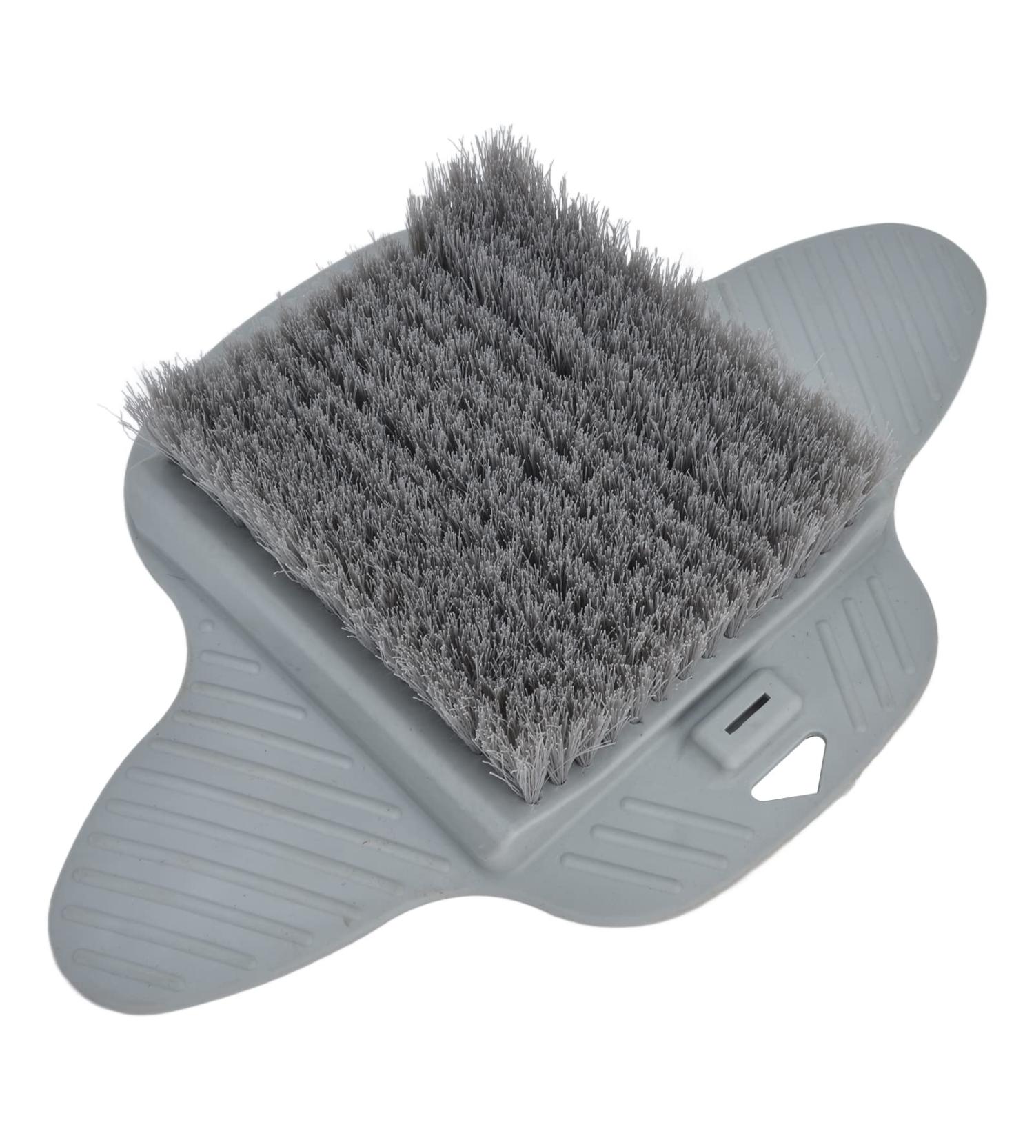Foot Cleaner for Shower | Lazy Foot Scrubbing Brush with Suction Cup | Foot Massage & Grinder - Buy Online on GoSupps.com