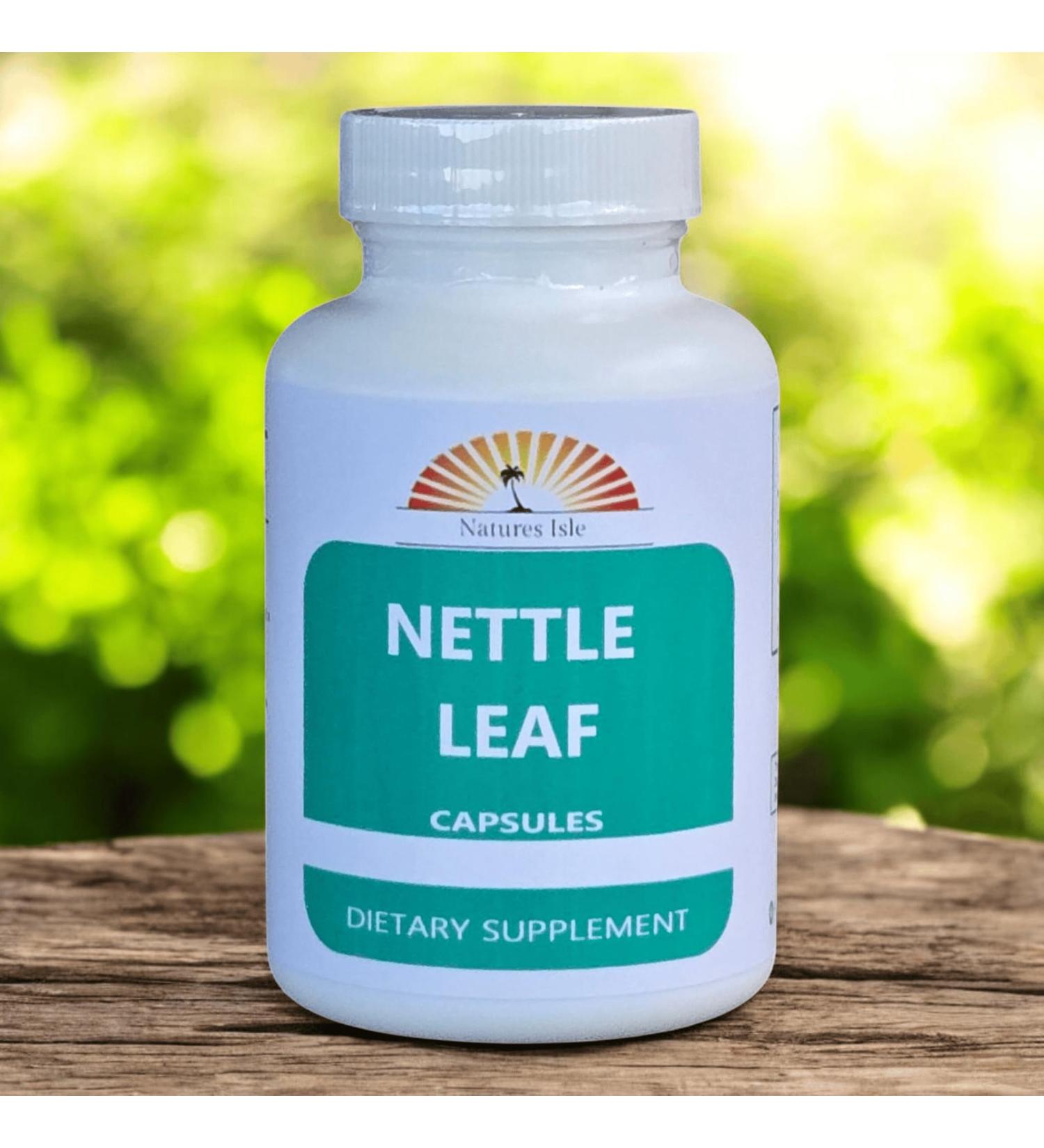 Nettle Leaf Powder (Urtica Dioica) Capsules 500mg - 30 Count
