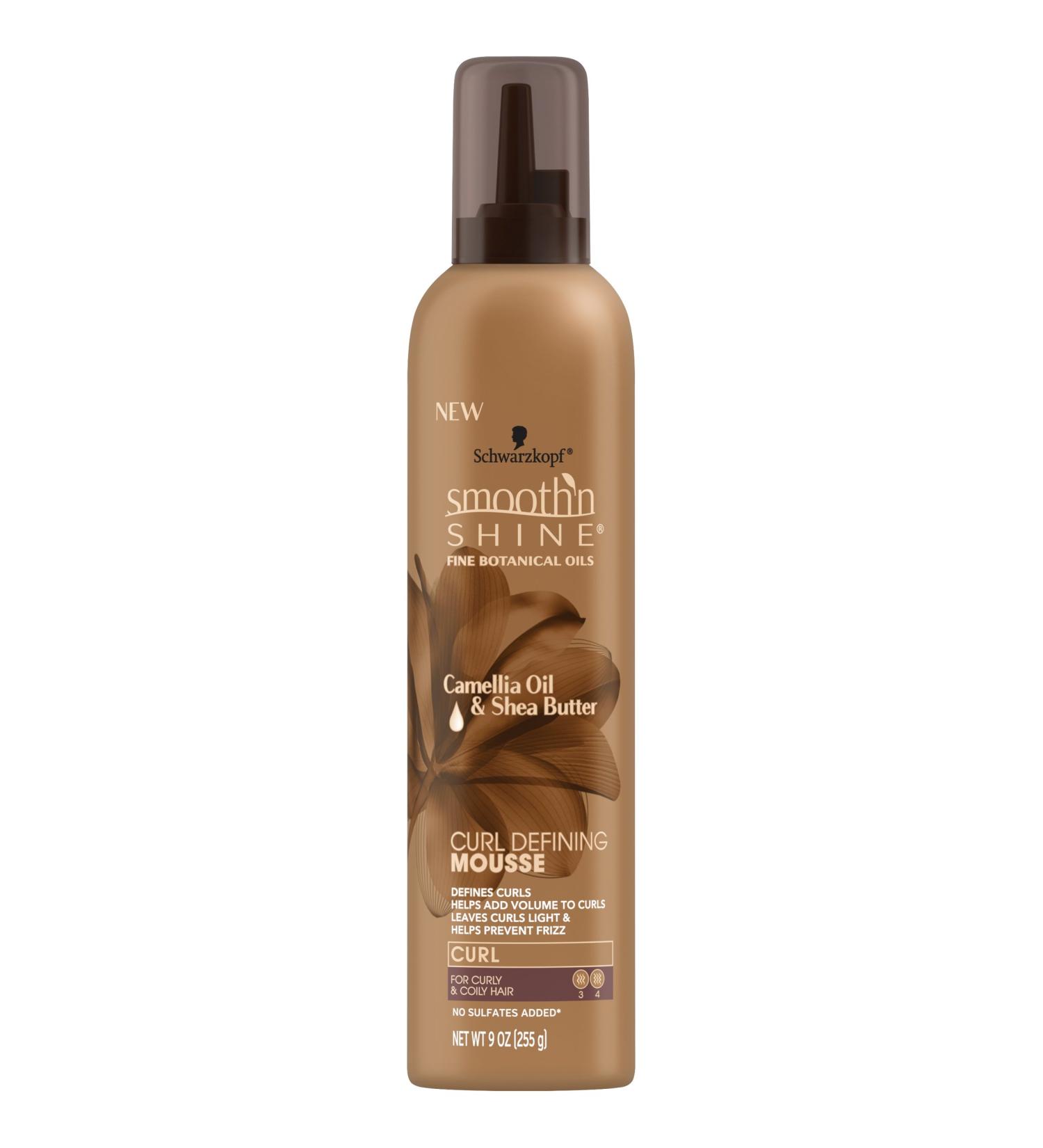 Smooth N Shine Curl Defining Mousse - 9 Oz | Enhance Curls & Volume | International Shipping Available - Buy Online on GoSupps.com
