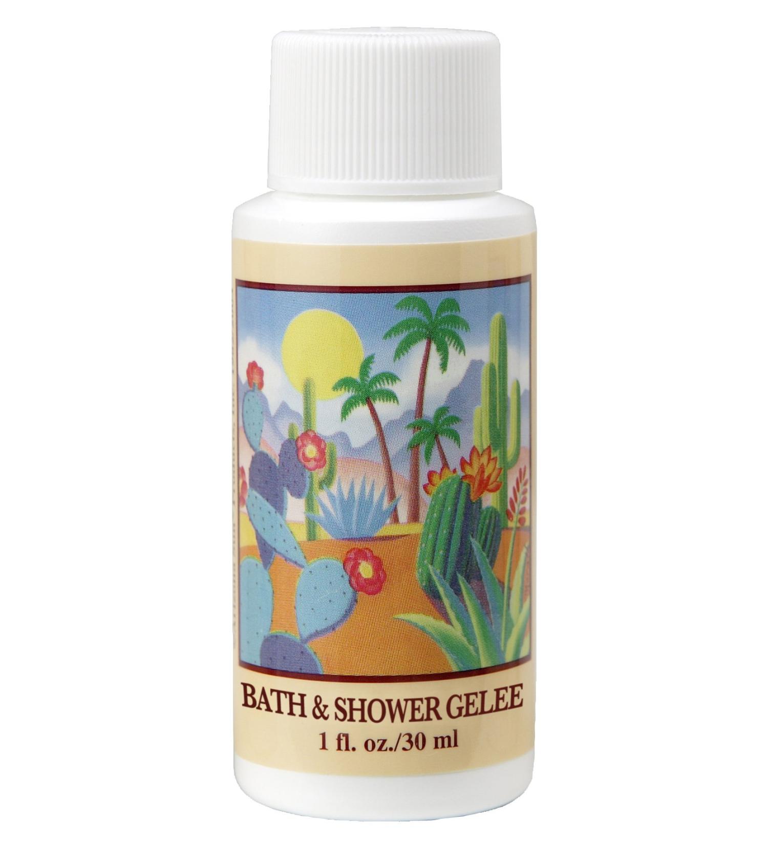 Arizona Sun Bath and Shower Gelee - 1 oz - Made With Natural Aloe Vera and Other Plants and Cacti from the Desert Provide Moisturizing Bath Gel Alternative to Bath Soap