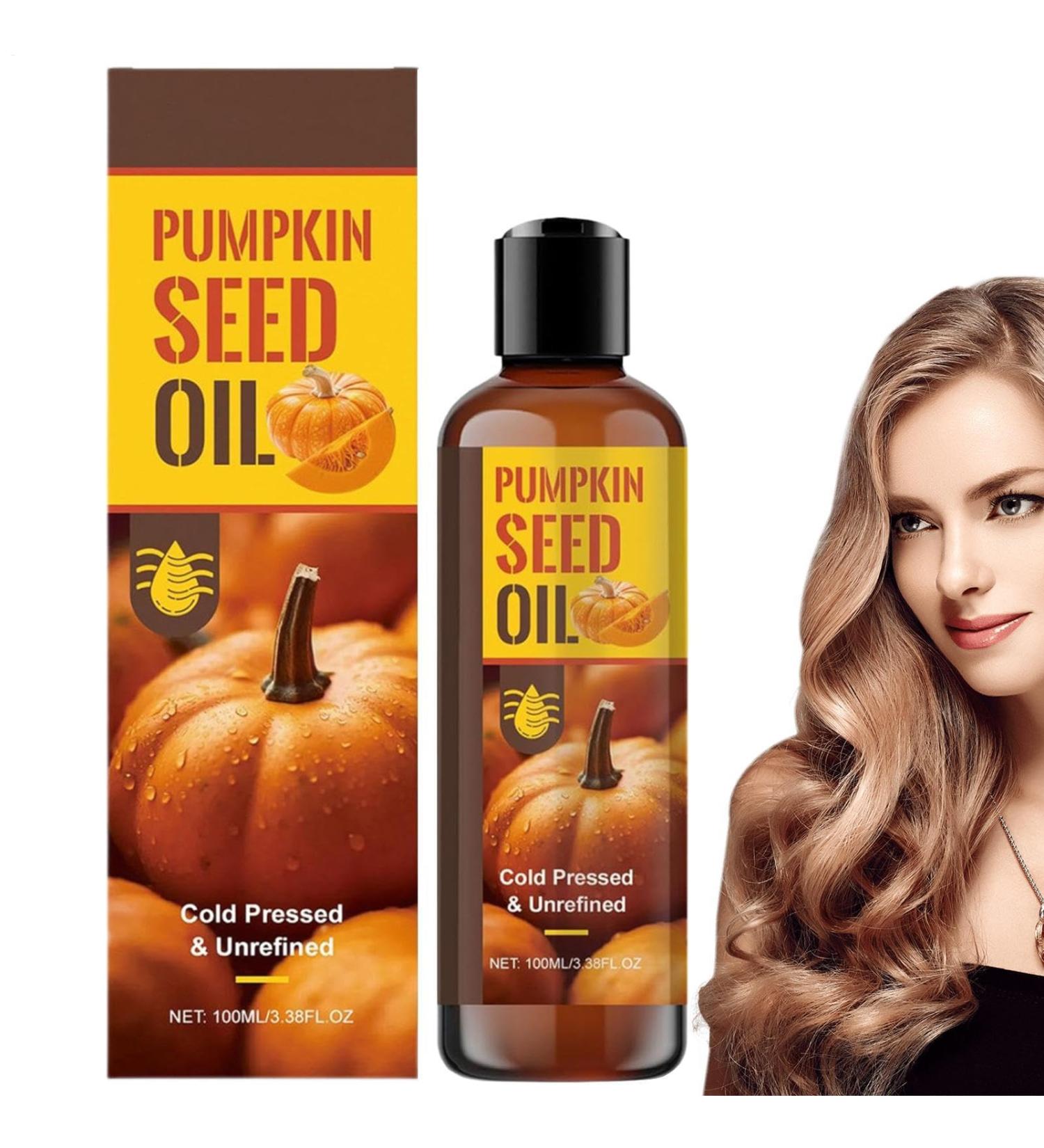 Moisture Recovery Hair Oil Smoothing Frizzy Hair Hair Thicking ing Pumpkin Oil Oil Reduces split ends provides intense hydration brown yellow 100ml for women - Buy Online on GoSupps.com