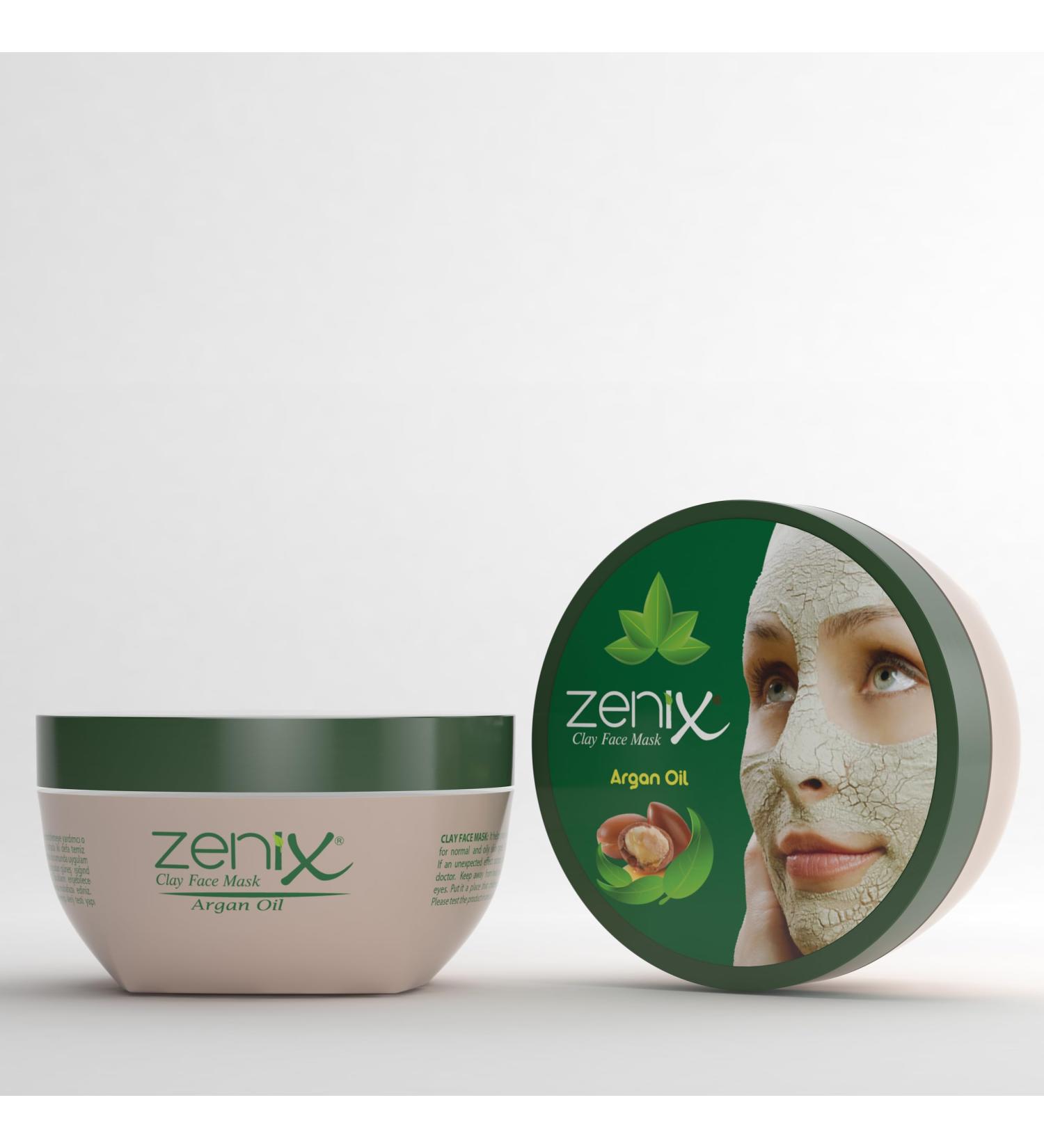 Zenix Kil Maskesi Argan Oil Mask 350g | Argan Face Mask with Argan | Men's Facial Care - Against Pimples Blackheads and Impurities - Buy Online on GoSupps.com
