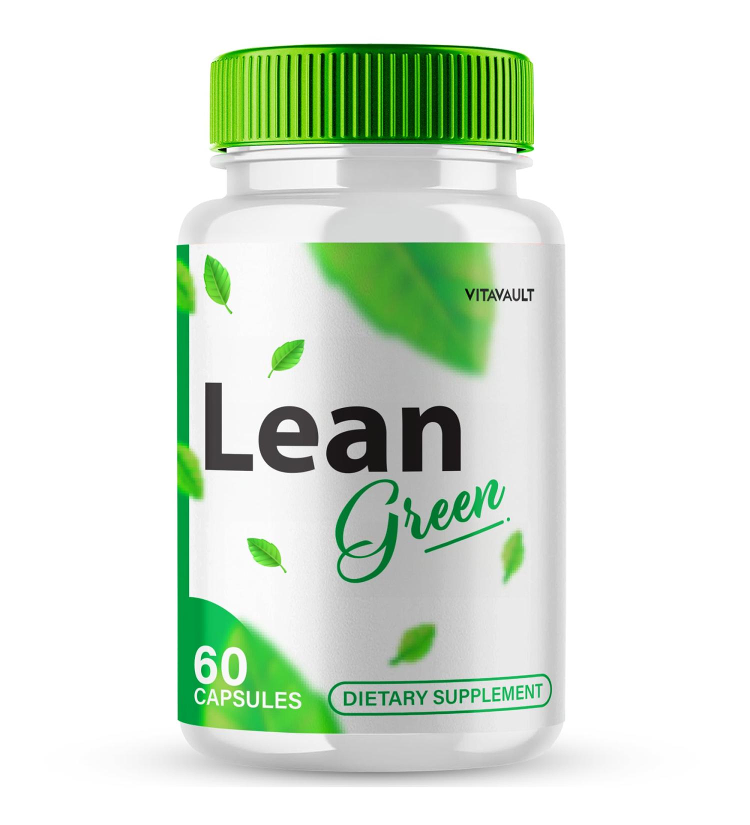Lean Green Keto Capsules LeanGreen Advanced Formula Supplement Pills - Maximum Strength Lean Green All Natural Keto Pills LeanGreen Capsules Lean Green Pills Reviews (60 Capsules)