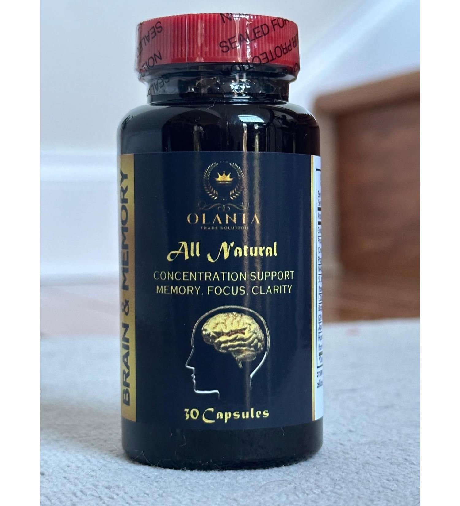 BRAIN MEMORY SUPPLEMENTS - Suport Memory Mental Clarity & Cognitive Brain Focus Formula Enhance Memory Concentration & Clarity function immune booster - 2 Bottles 120 Capsules - Buy Online on GoSupps.com