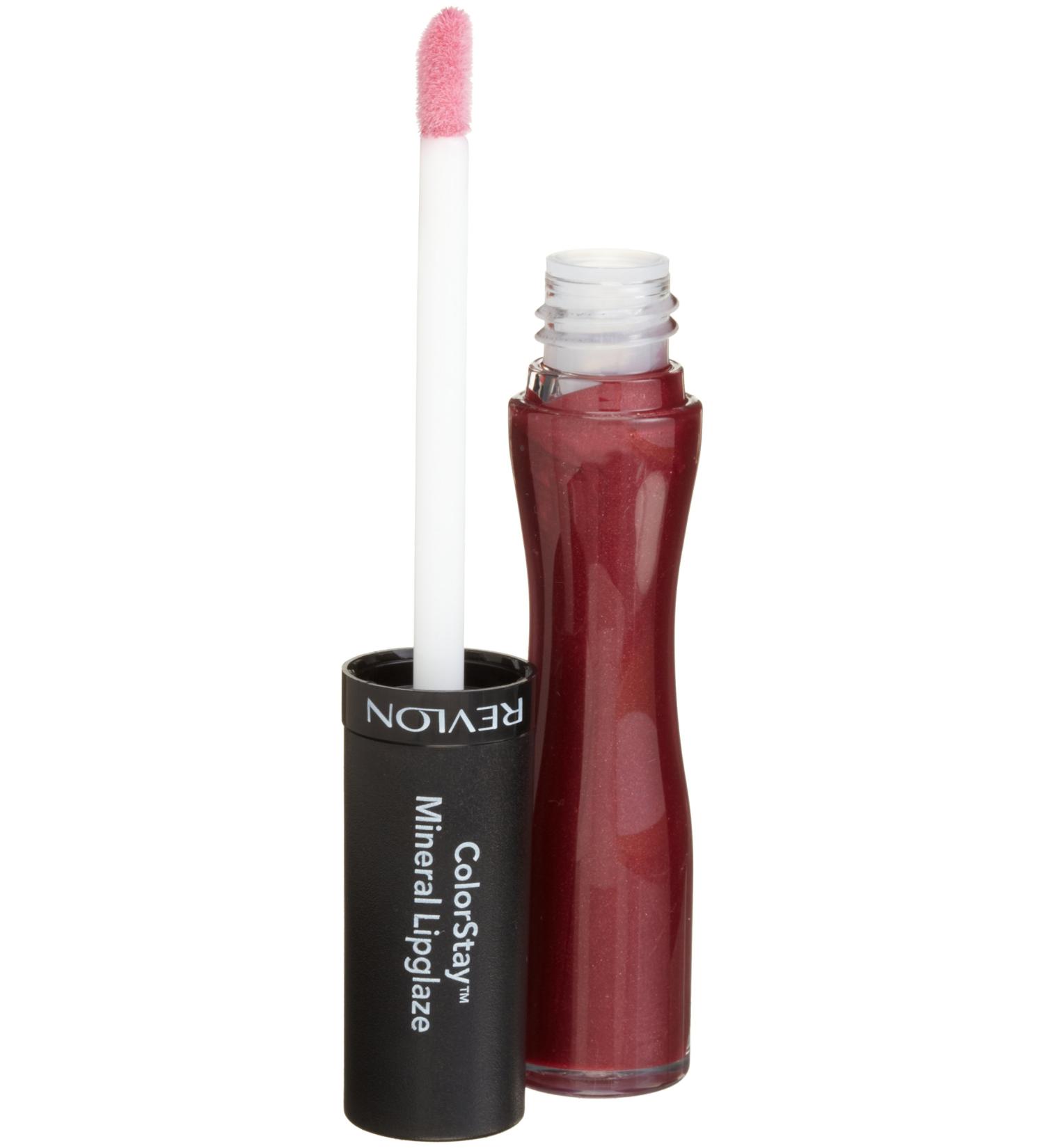 Revlon ColorStay Mineral Lipglaze Overtime Wine 0.15 Ounce