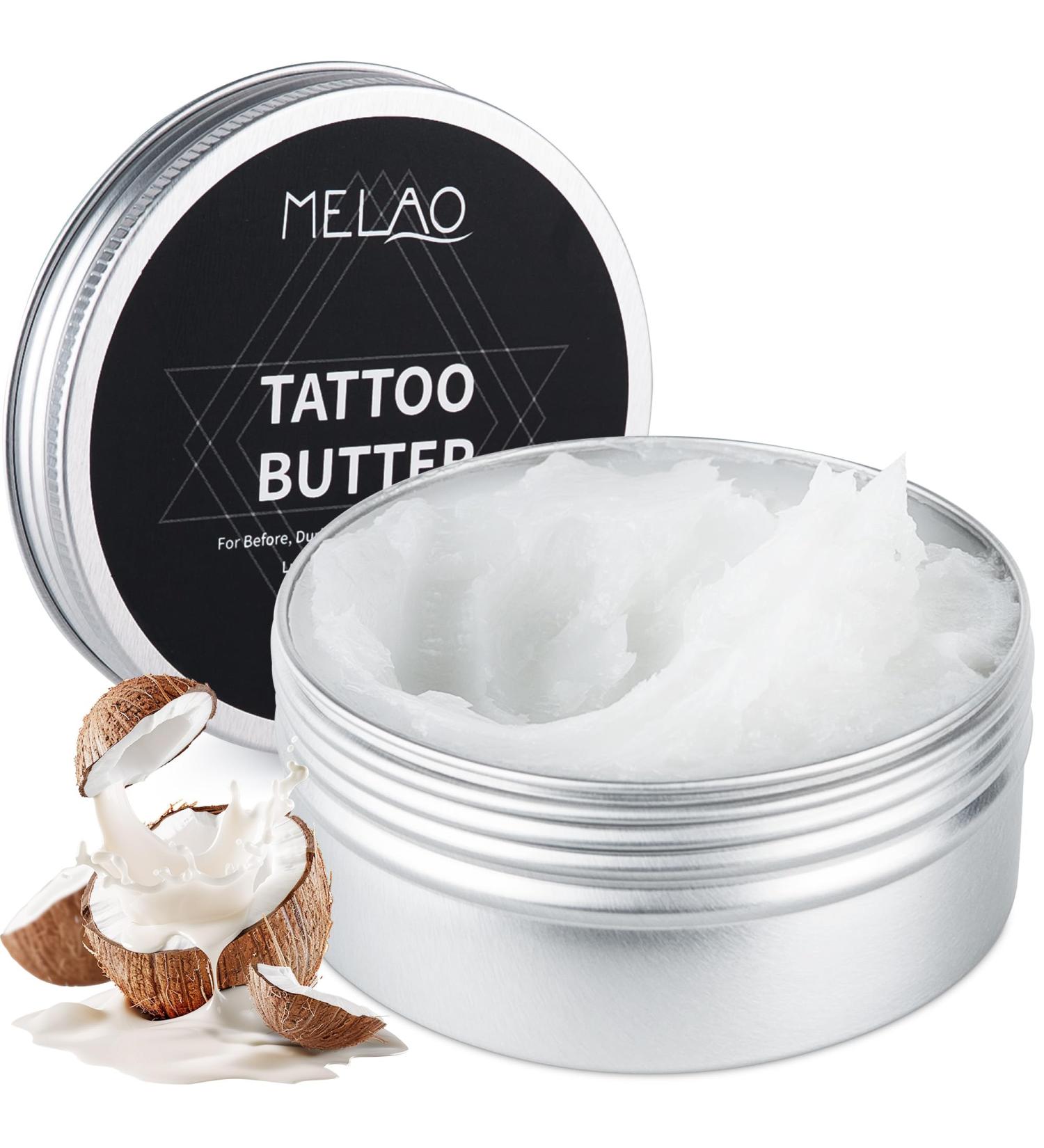 VRAIKO MELAO - Beurre de tatouage - Soin apr s-rasage - 140 g - Cr me nettoyante l'huile de noix de coco - Sans p trole - Buy Online on GoSupps.com