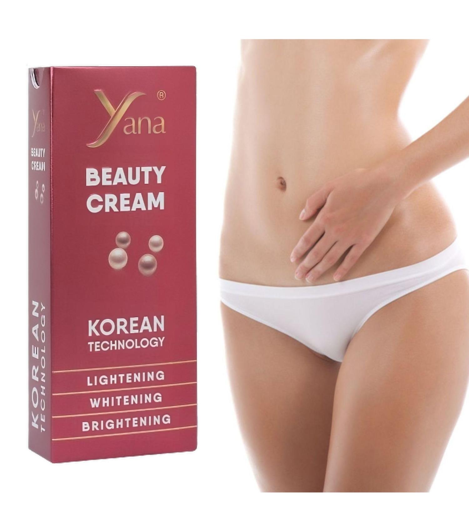 Yana Cosmetics Pvt ltd Yana Beauty V Part Whitening Brightening Lightening Cream For Women - Buy Online on GoSupps.com