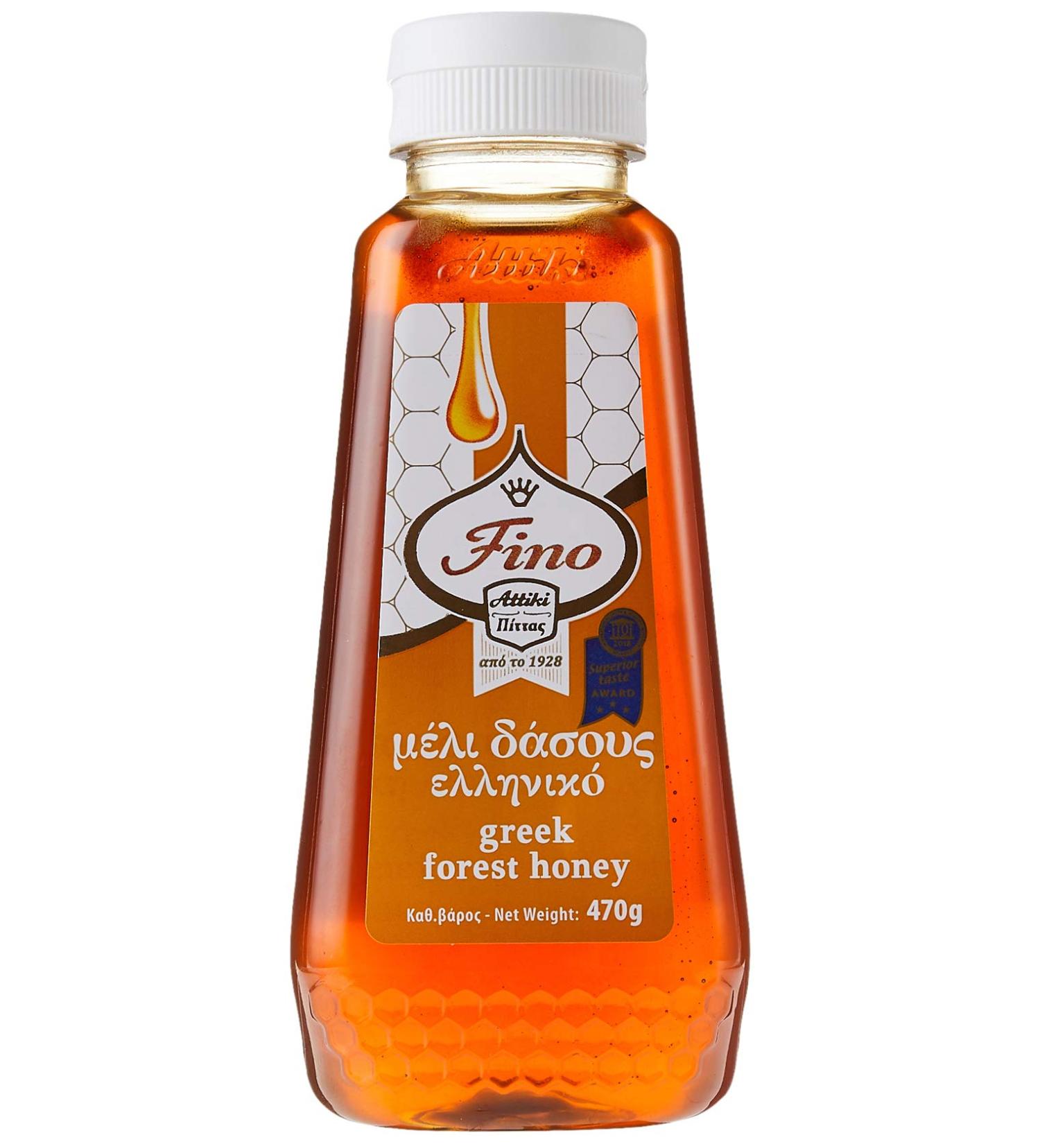 Attiki Fino Honey Wild Flowers and Trees 470g Tube Greek Forest Honey Rich in Honey Aromatic Honey Greece Honey Greece Athens Greece - Buy Online on GoSupps.com