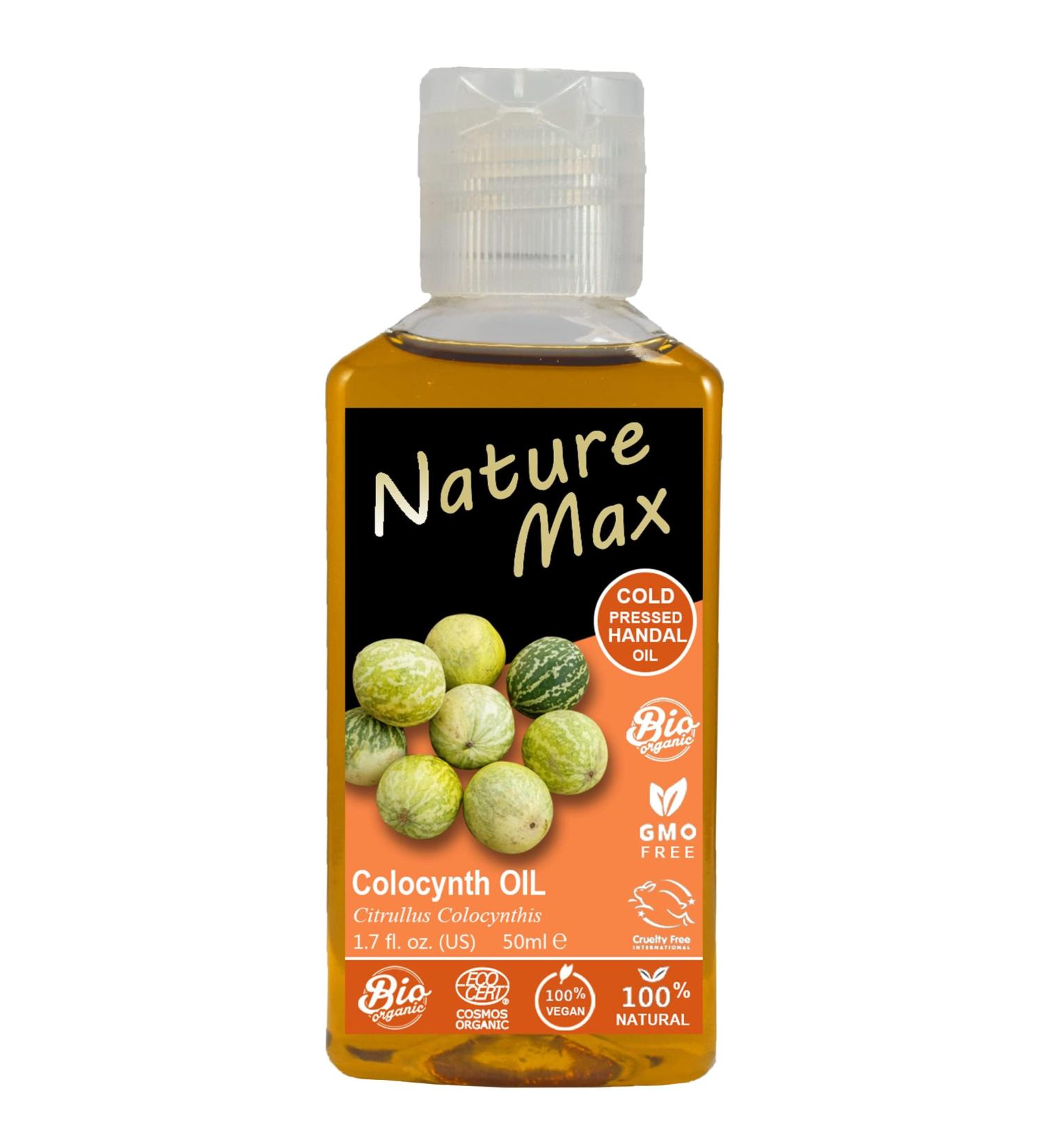 Nature Max Handal Citrullus Oil Natural Undiluted Pure For Hair Skin Care & Food Cold Pressed Premium (1 Pack 1.70 oz / 50 ml)  - Buy Online on GoSupps.com