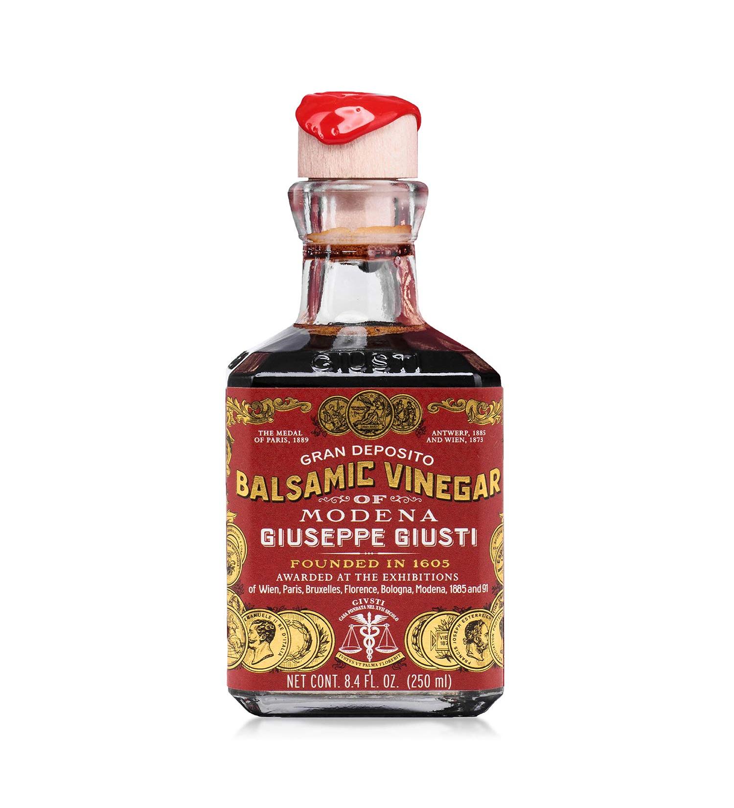 Giuseppe Giusti Moderna Italian Balsamic Wine Vinegar 8.45 fl.oz. (250ml) - Pack of 1 - Buy Online on GoSupps.com