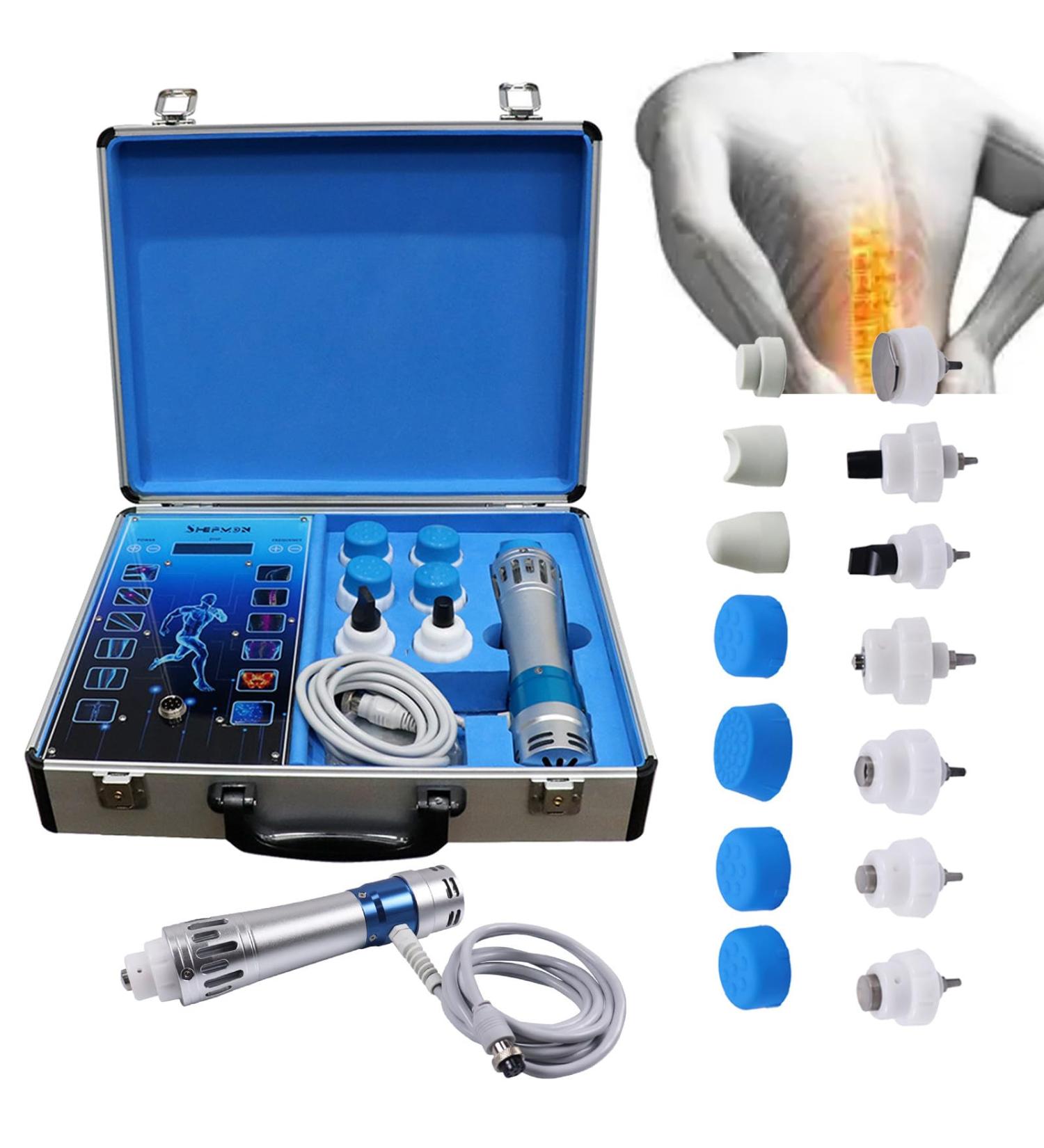 Zixiaos Portable Shock Wave Therapy | Fast & Efficient Multi-Part Massage Treatment | Ergonomic Design & Easy Setup - Buy Online on GoSupps.com