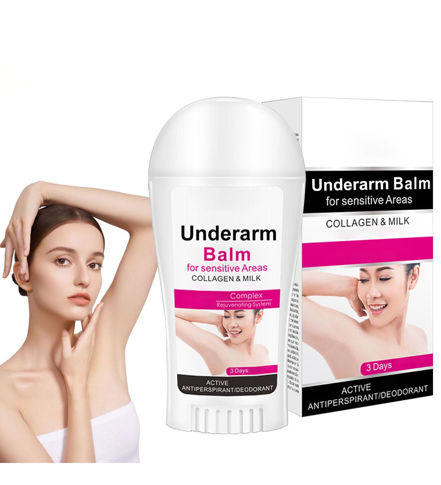 Collagen & Milk Body Balm for Dark Underarm - Skin Lig_htening Body Cream - Armpit Cream for Sensitive Areas - Even Skin Tone Cream for Underarm Dullness Reduce Odor Improve Skin - Buy Online on GoSupps.com