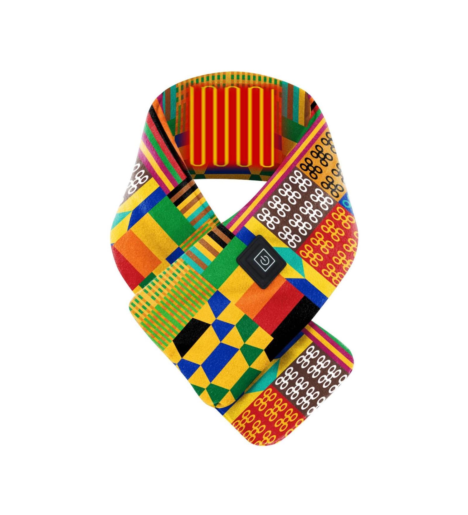 Buy Wireless Electric Scarf Warmer - Thick Heating Pillows for Neck - Cordless Intelligent Heated Neck Bundle - Green | International Shipping Available - Buy Online on GoSupps.com