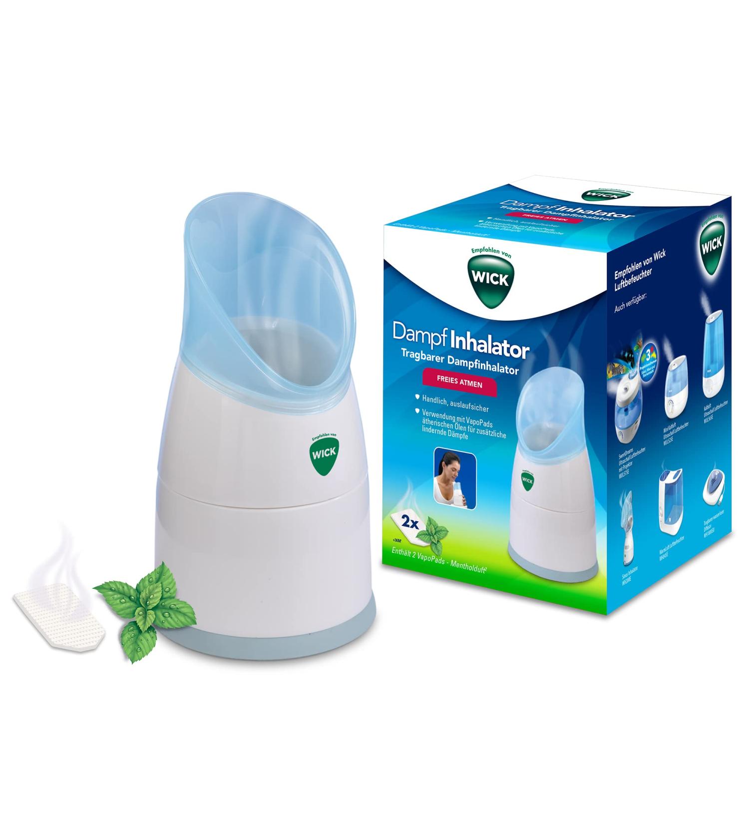 Wick Dampf-Inhalator W1300-DE - Effektive Inhalation f r Erk ltungen | Internationaler Versand bei Your Store Name  - Buy Online on GoSupps.com