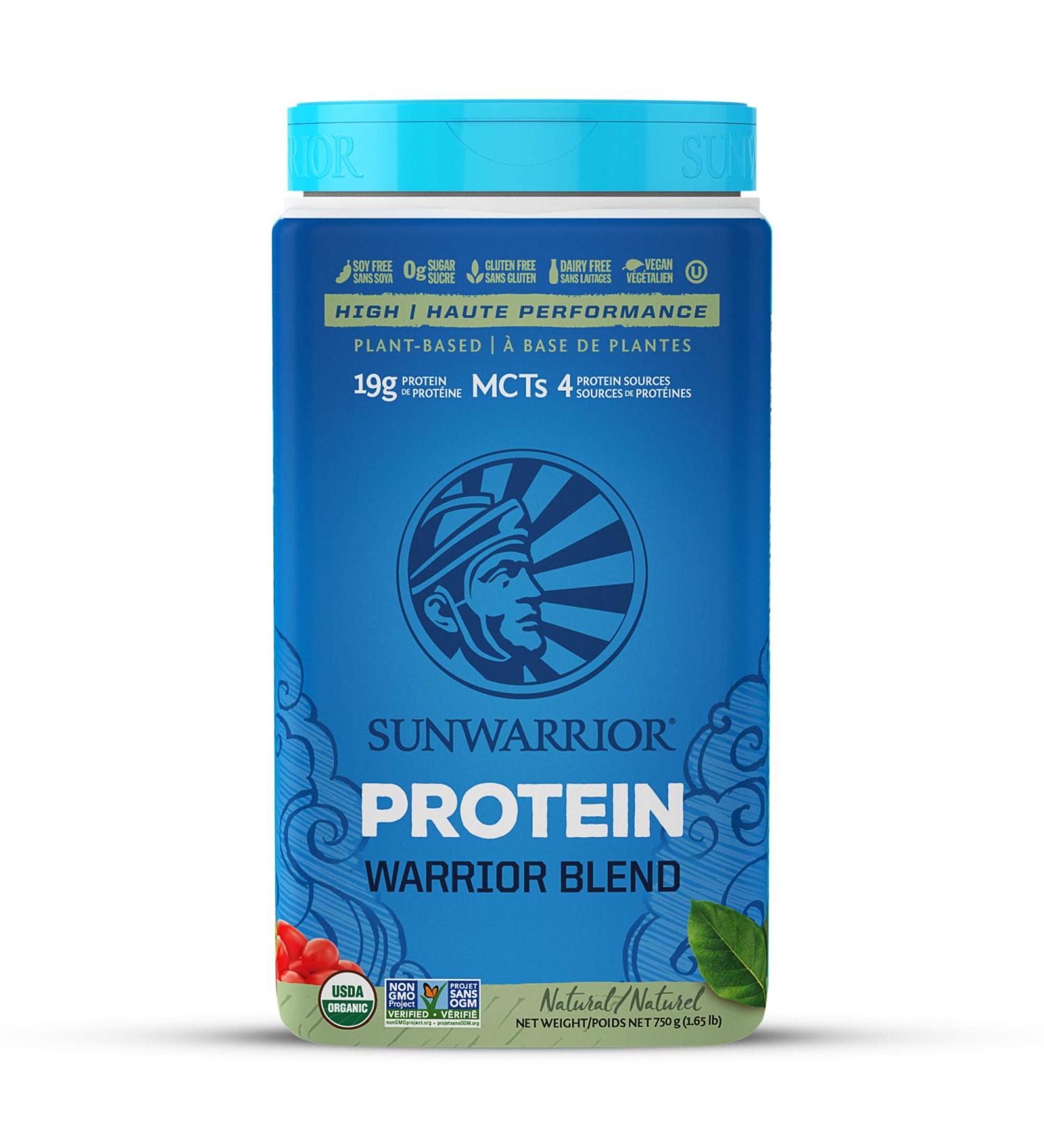 Sunwarrior Warrior Blend Protein Natural 3.0 750 G 750 gram Natural 750 g - Buy Online on GoSupps.com