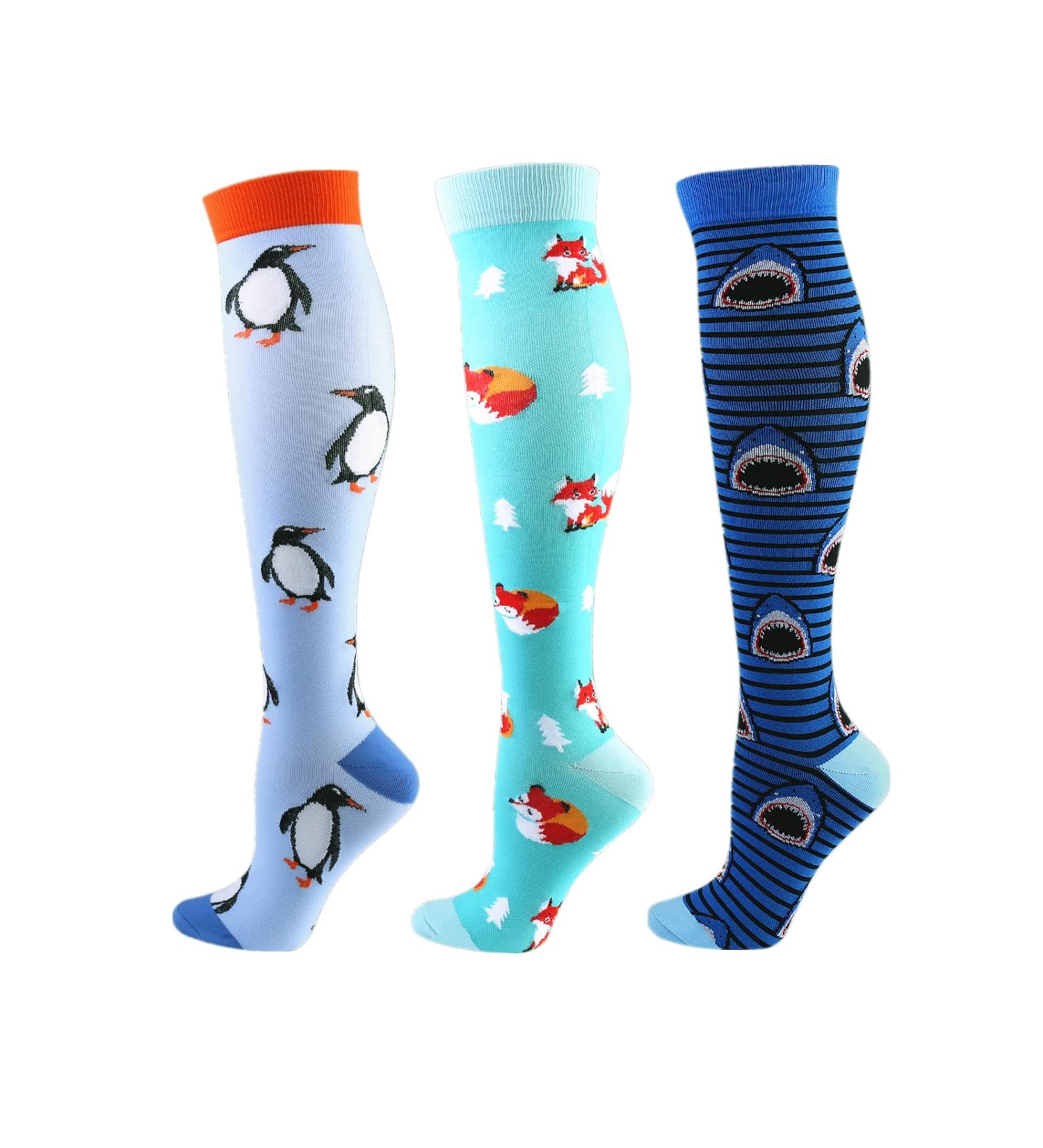Cheeroyal Compression Stockings 20-30 mmHg for Men & Women | Ideal for Nurses Running Travel & Pregnancy | Size S-M (1-2) - Buy Online on GoSupps.com
