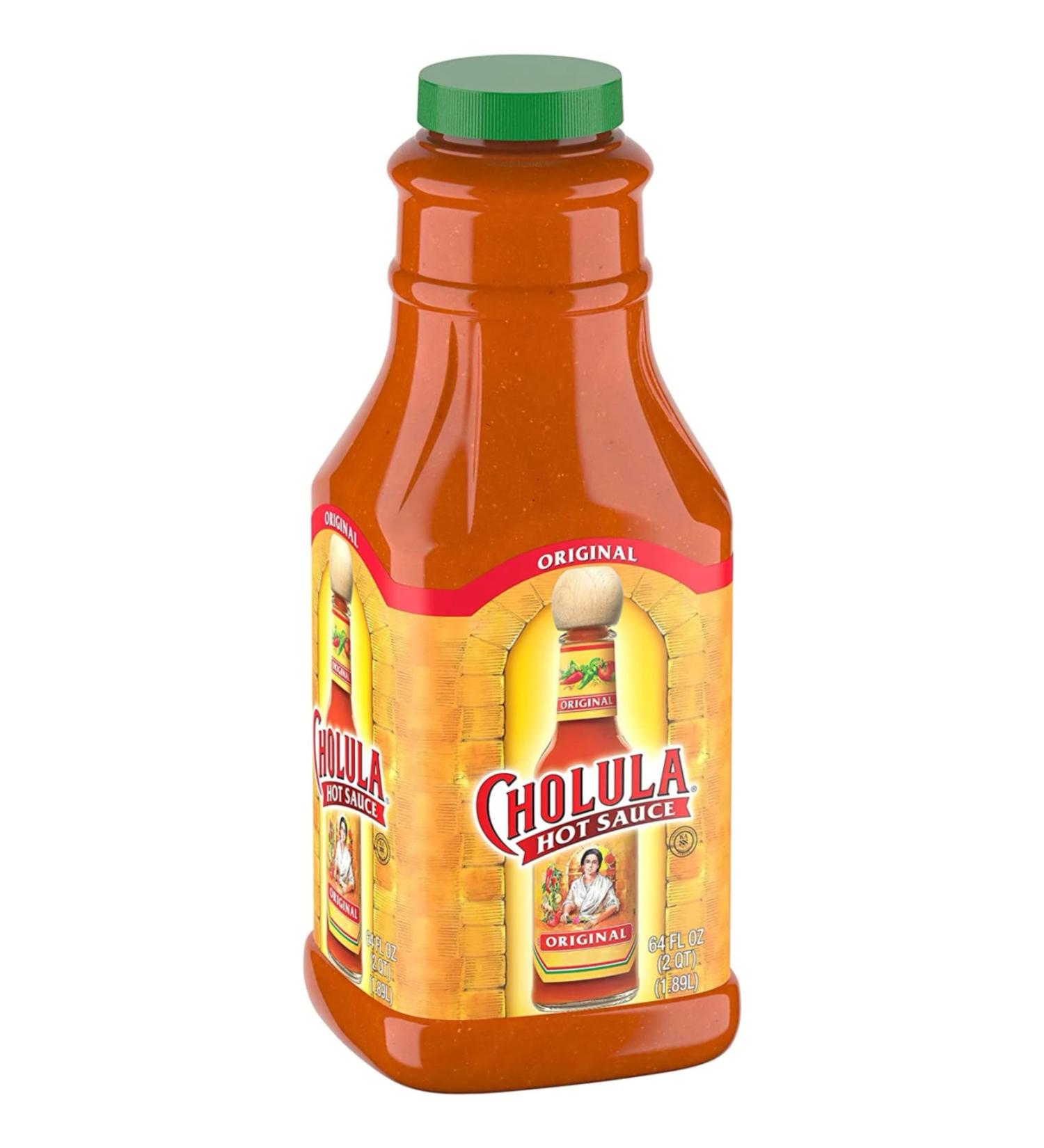 Cholula Original Hot Sauce 1.89 L. Hot Chili Sauce Chili Sauce with 5.0% Chili Peppers from Mexico.