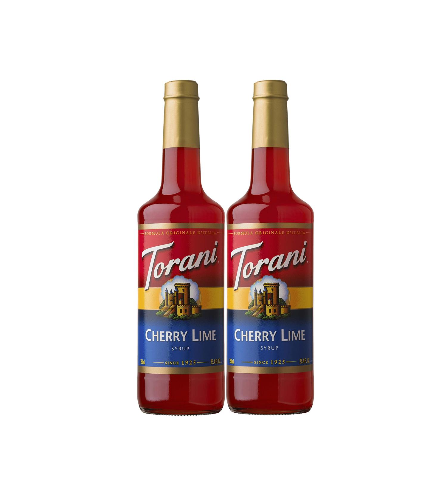 Torani Cherry Lime Syrup 750ml 2 Pack - Buy Online on GoSupps.com