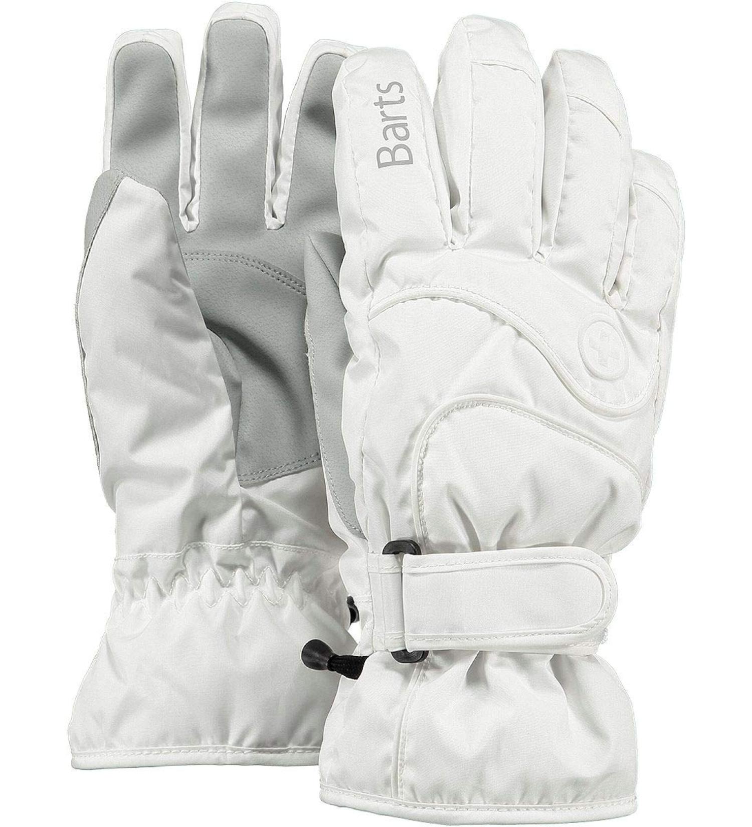 Barts Finger Gloves Basic (18) Unisex S/7 White