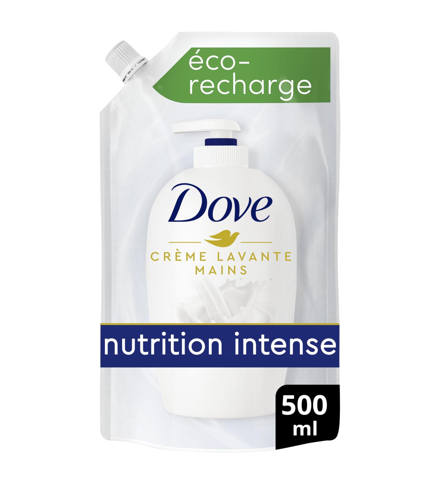 Dove Liquid Hand Soap Nutrition Intense Refill 500 ml - Buy Online on GoSupps.com
