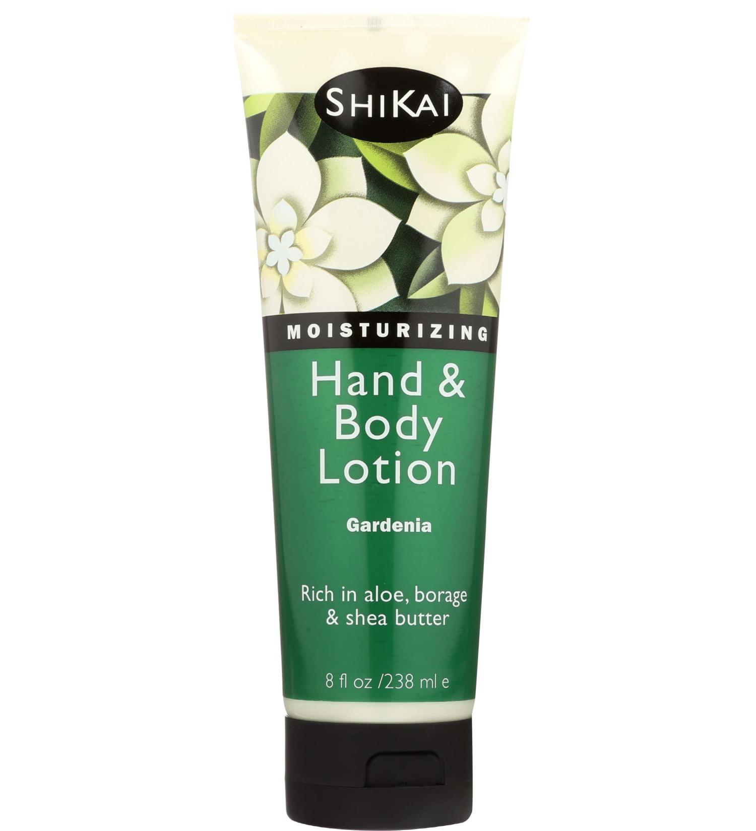Shikai Moisturizing Hand & Body Lotion Gardenia 8 Fl Oz (Pack of 3)