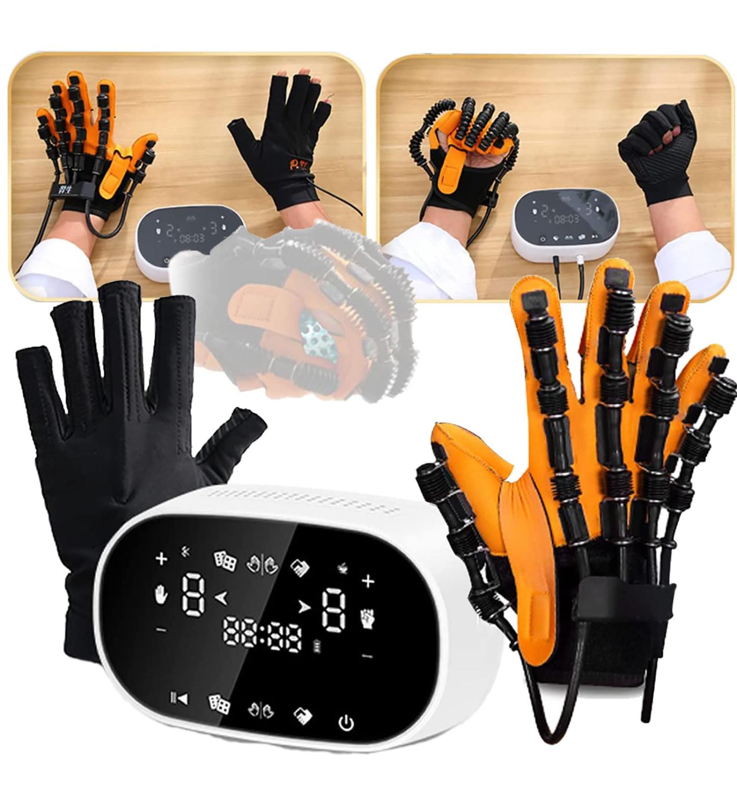 Hand Rehabilitation Robot Gloves Rehabilitation Robotics - Rehab Device with Mirror Mode and Single Finger Training for Functional Improvement of The Hands Right-M Right Small - Buy Online on GoSupps.com