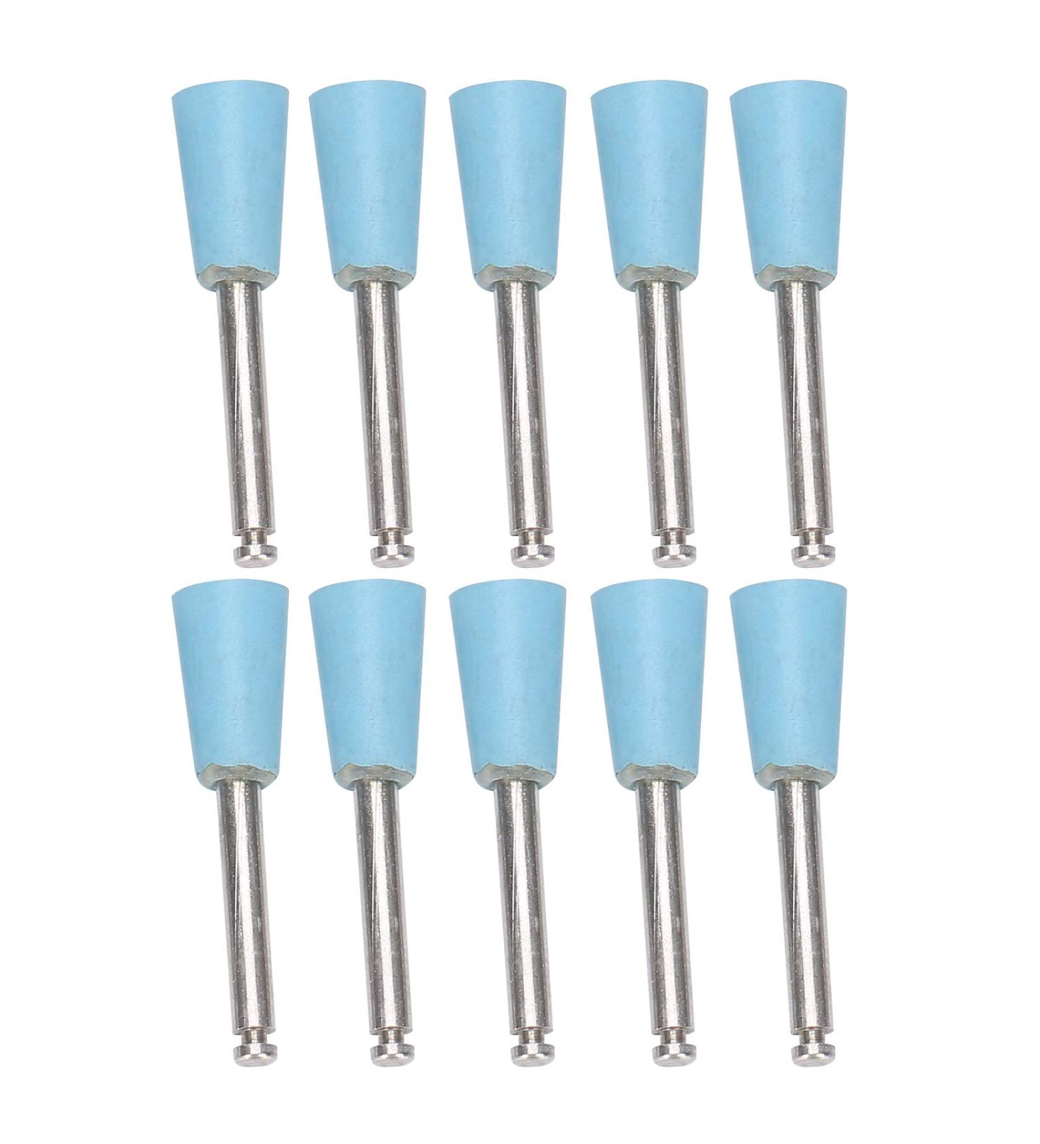 Sonew 10 Pieces Silicone Rotary Burr Set - Dental Grinder Drill Burrs Polishing & Drilling Tools (Cup Shape - Blue) | Worldwide Shipping - Buy Online on GoSupps.com
