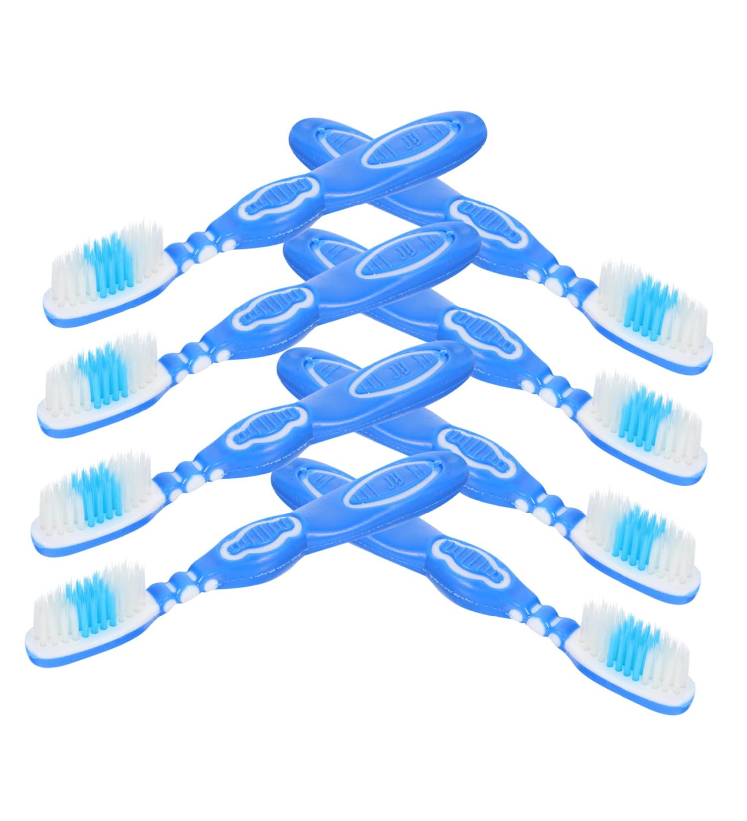 Beaupretty 10-Pack Mini Travel Toothbrushes - Soft Handle Portable Nylon - Ideal for Safety & Convenience - Buy Online on GoSupps.com