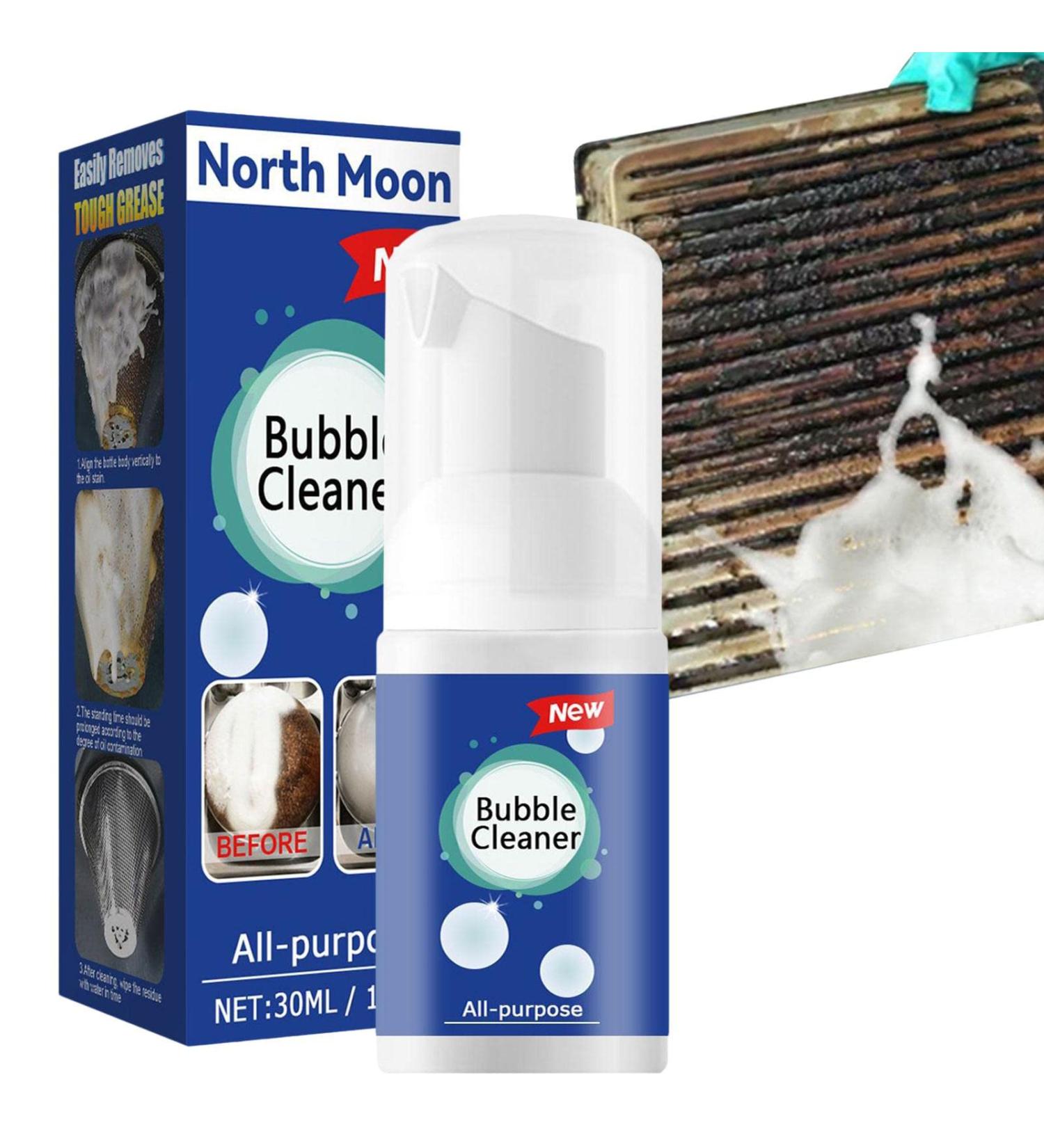 Bubble Cleaner for Kitchen | Powerful Multipurpose Foam Cleaner | 30ML Rinse Cleaning Foam Household Cleaning Supplies for Hoods Pots Grill Stoves Sinks - Buy Online on GoSupps.com