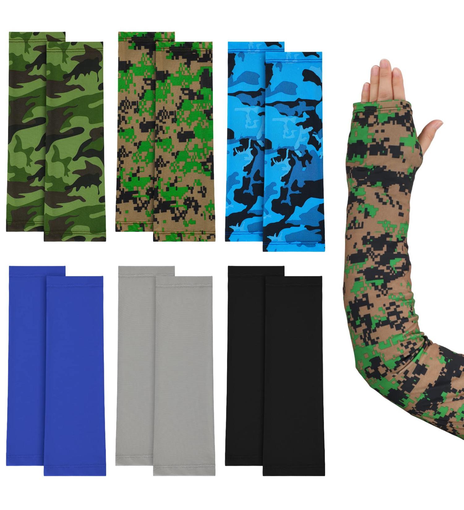 6 Pack Arm Cast Cover - Elastic, Decorative & Washable Protector (Multi Color Long) - Buy Online on GoSupps.com