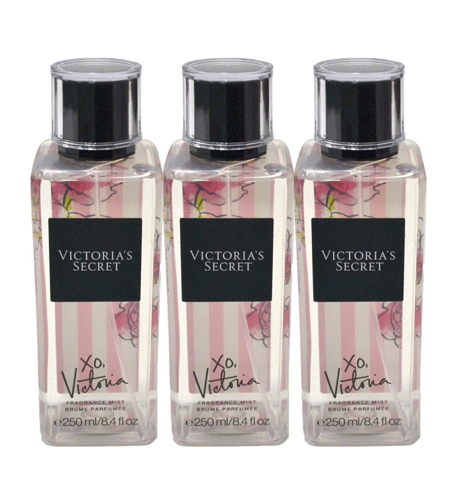 Victoria's Secret Lot of 3 Fragrance Mist 8.4 Fl Oz Each (XO Victoria)