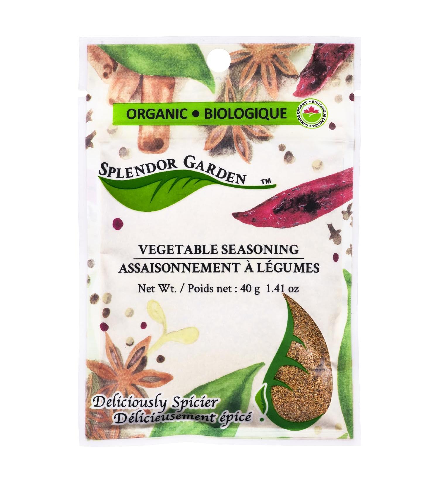 Splendor Garden Organic Vegetable Seasoning - 35g Vegetable Seasoning 35 g (Pack of 1) - Buy Online on GoSupps.com