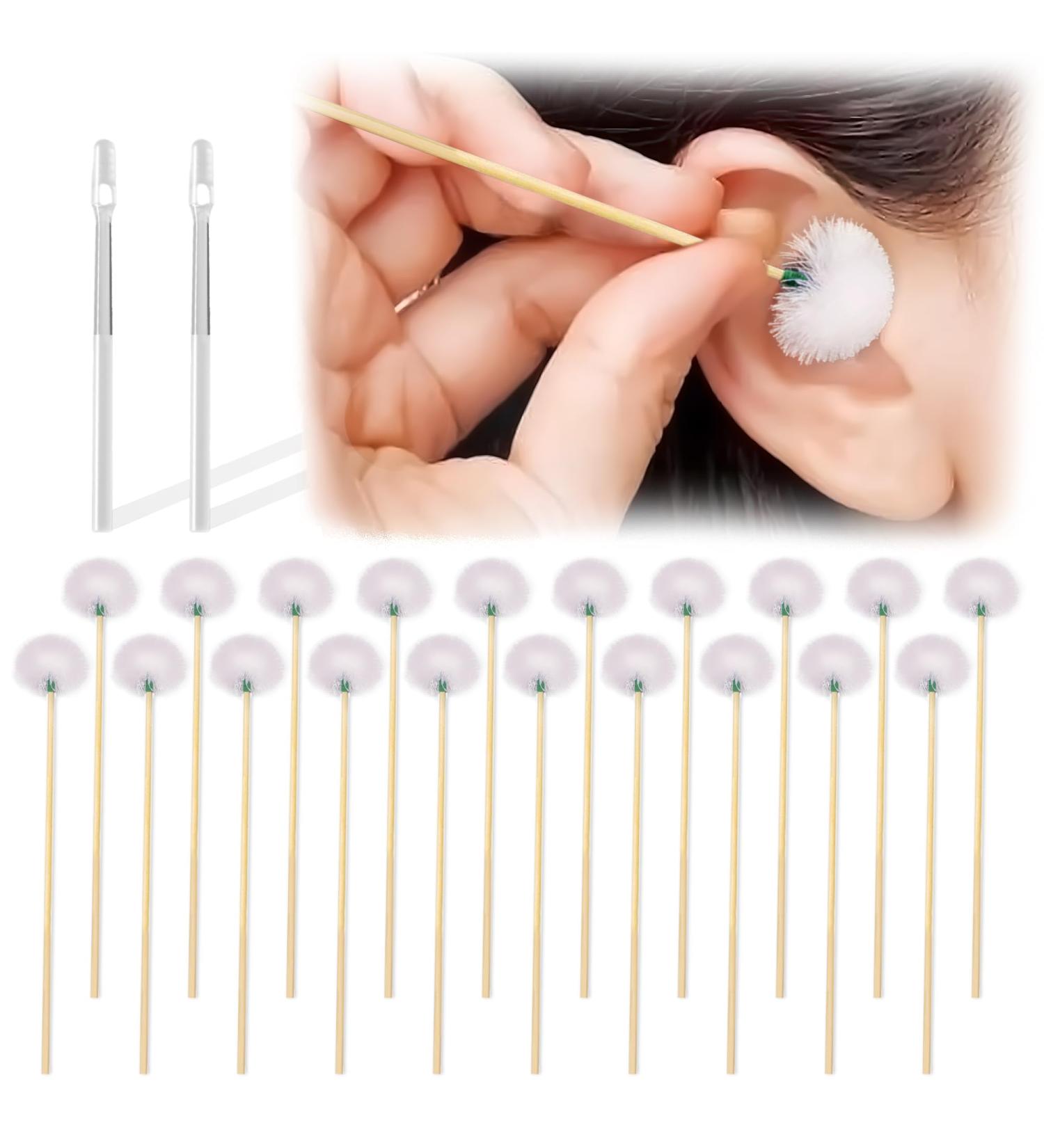 HIDAMAZY Goose Feather Earpicks 20 Pieces Bamboo Massage Stick Ear Massage Tool Ear Wax Remover Cleaning Ear Pick Feather Tickler Stick for Women Girls Adult Ear Care Massage (20Pcs 6.9inch L) LARGE SIZE 20 Pcs White - Buy Online on GoSupps.com