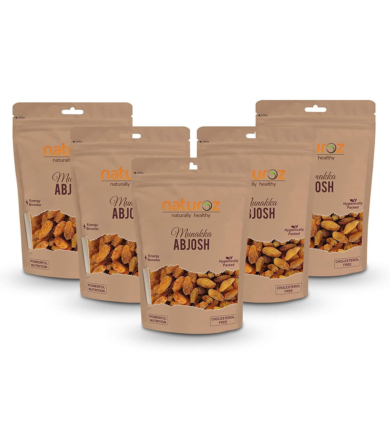 READ QURA Naturoz Abjosh Munaka Extra Select 200g Pack van 5 1000g - Buy Online on GoSupps.com