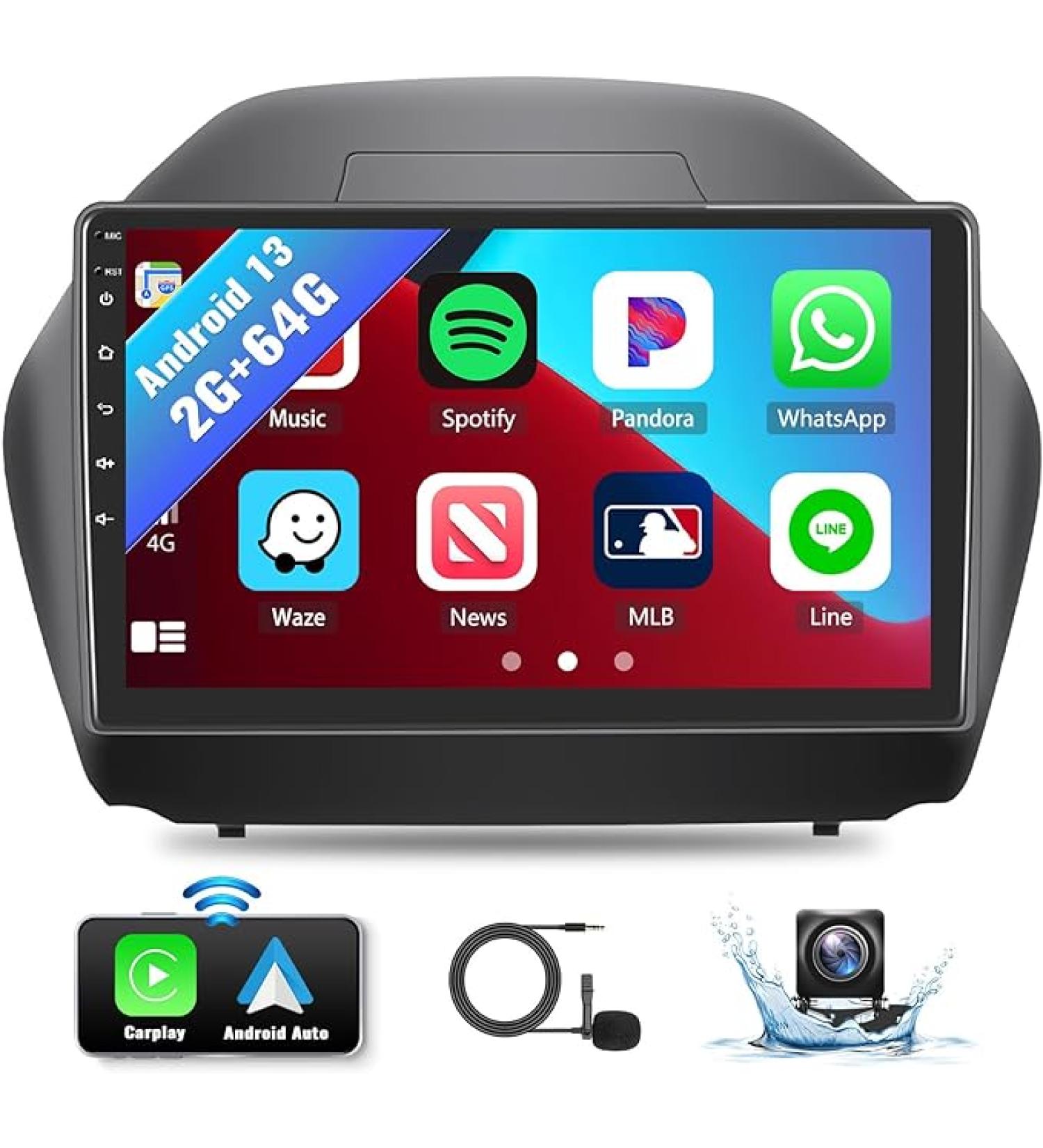 SIXWIN Android Car Stereo for Hyundai Tucson - 10.1 inch - Buy Online on GoSupps.com