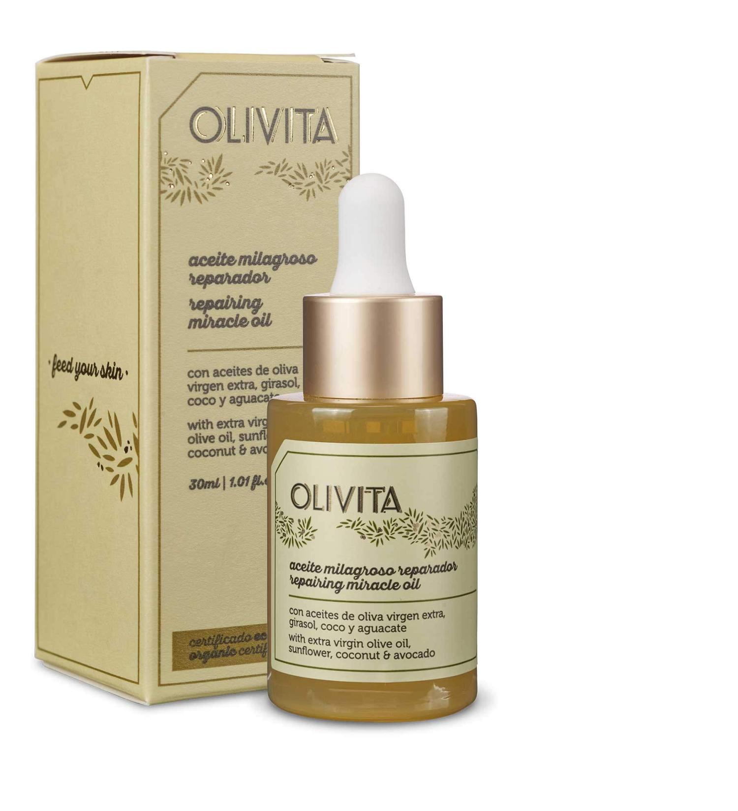 Miraculous repair oil for hair face d collet and skin in general. 30 ml