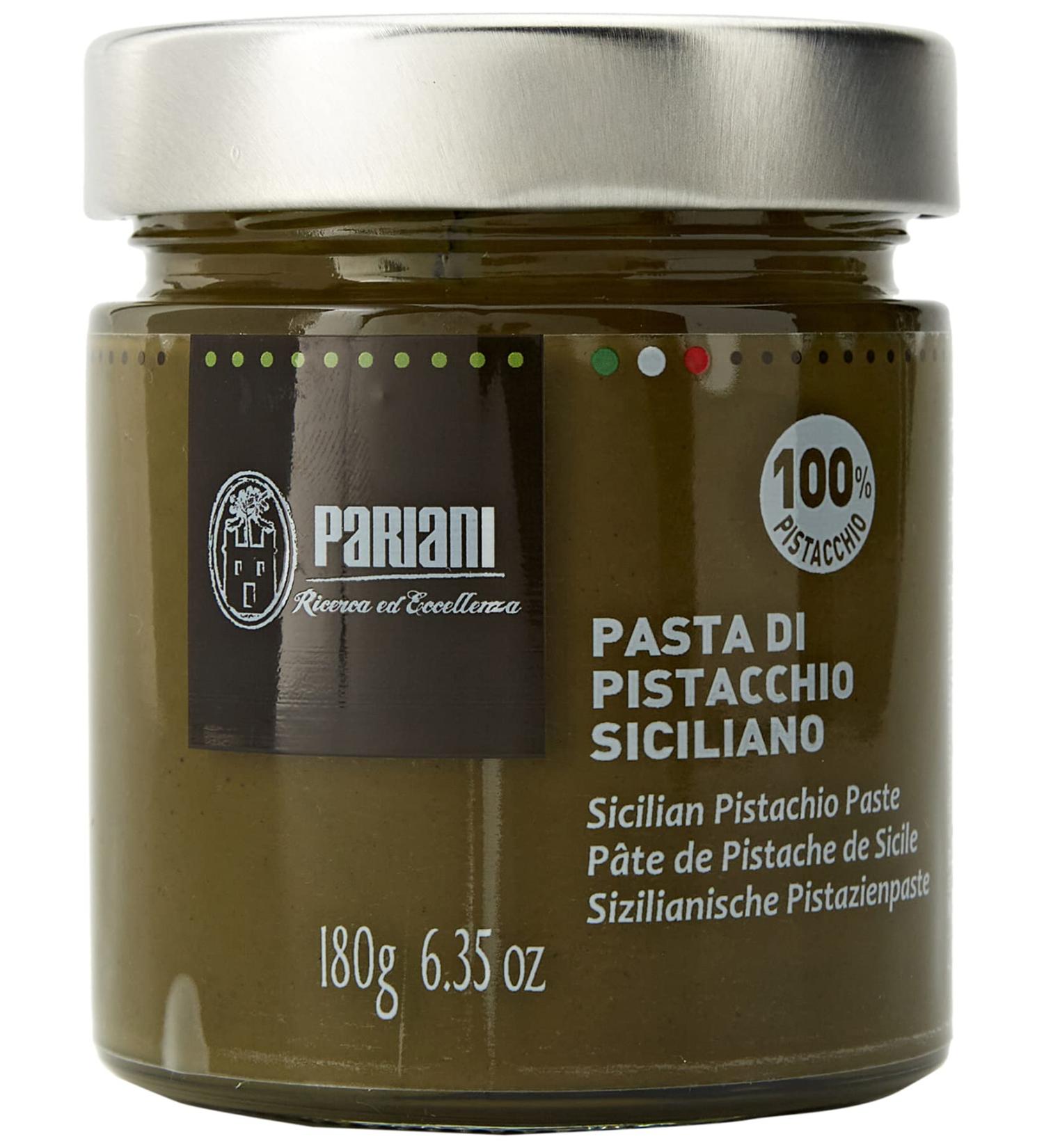 Pariani 100% Pure Sicilian Pistachio Paste - Unsweetened 180g (6.35oz) - Buy Online on GoSupps.com