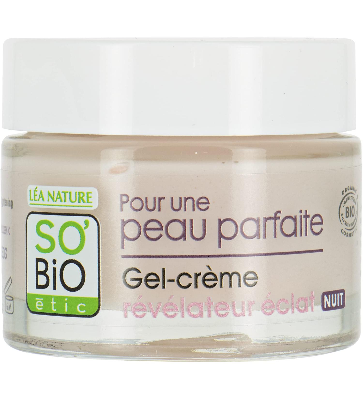 So Bio tic Radiance Revealing Gel Cream | Organic Hydrating Face Moisturizer for Plumping & Anti-Aging | Perfect for Normal to Combination Skin | 1.69 fl oz | International Shipping Available - Buy Online on GoSupps.com