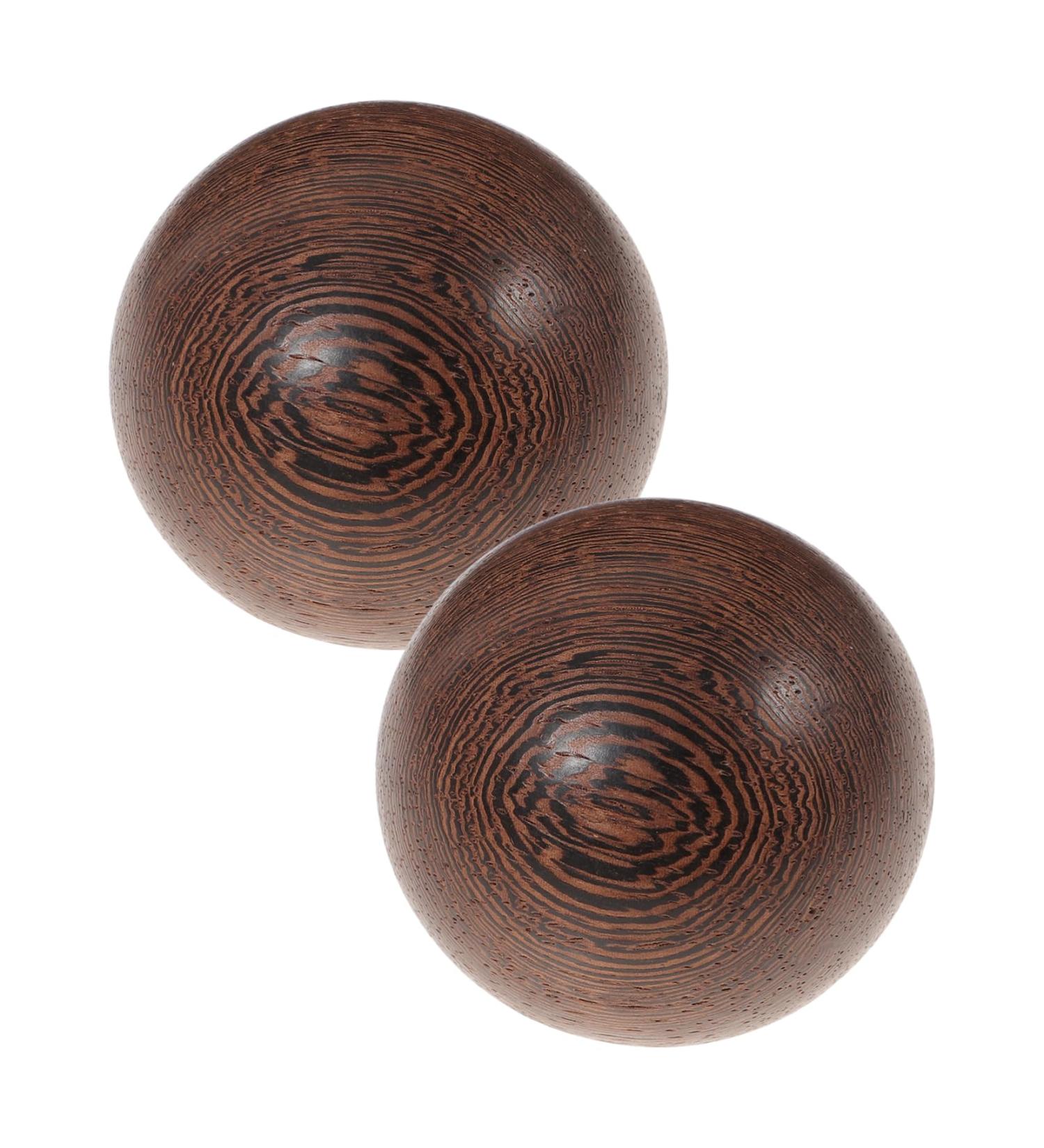 Corhad Solid Wood Massage Balls - Hand Massage Devices for Stress Relief & Meditation | Premium Lacrosse Fitness Balls - Buy Online on GoSupps.com