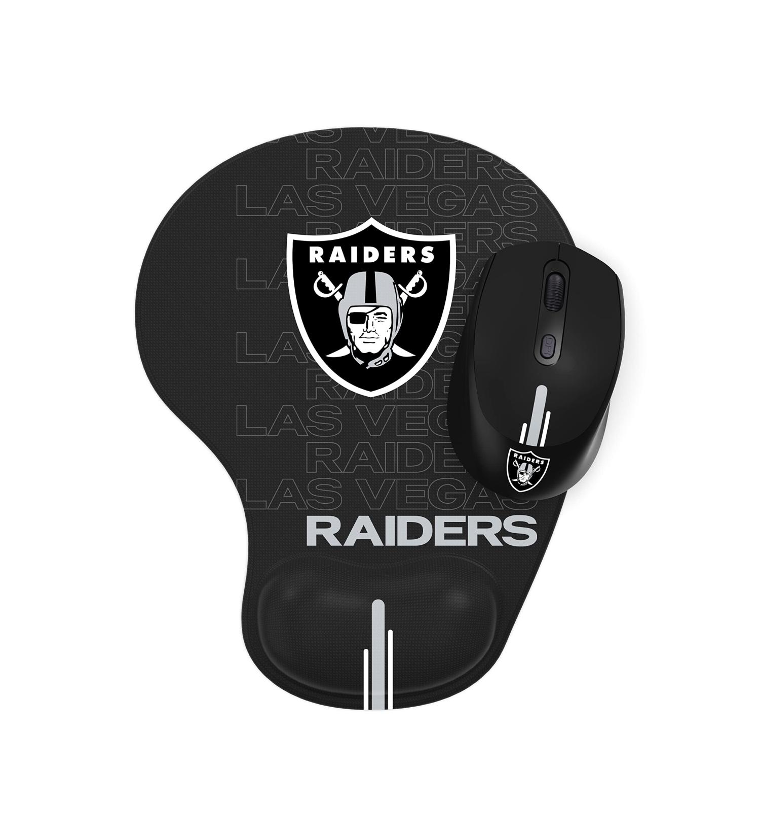 Las Vegas Raiders NFL Mouse and Mouse Pad Set | Official SOAR Merchandise - Buy Online on GoSupps.com