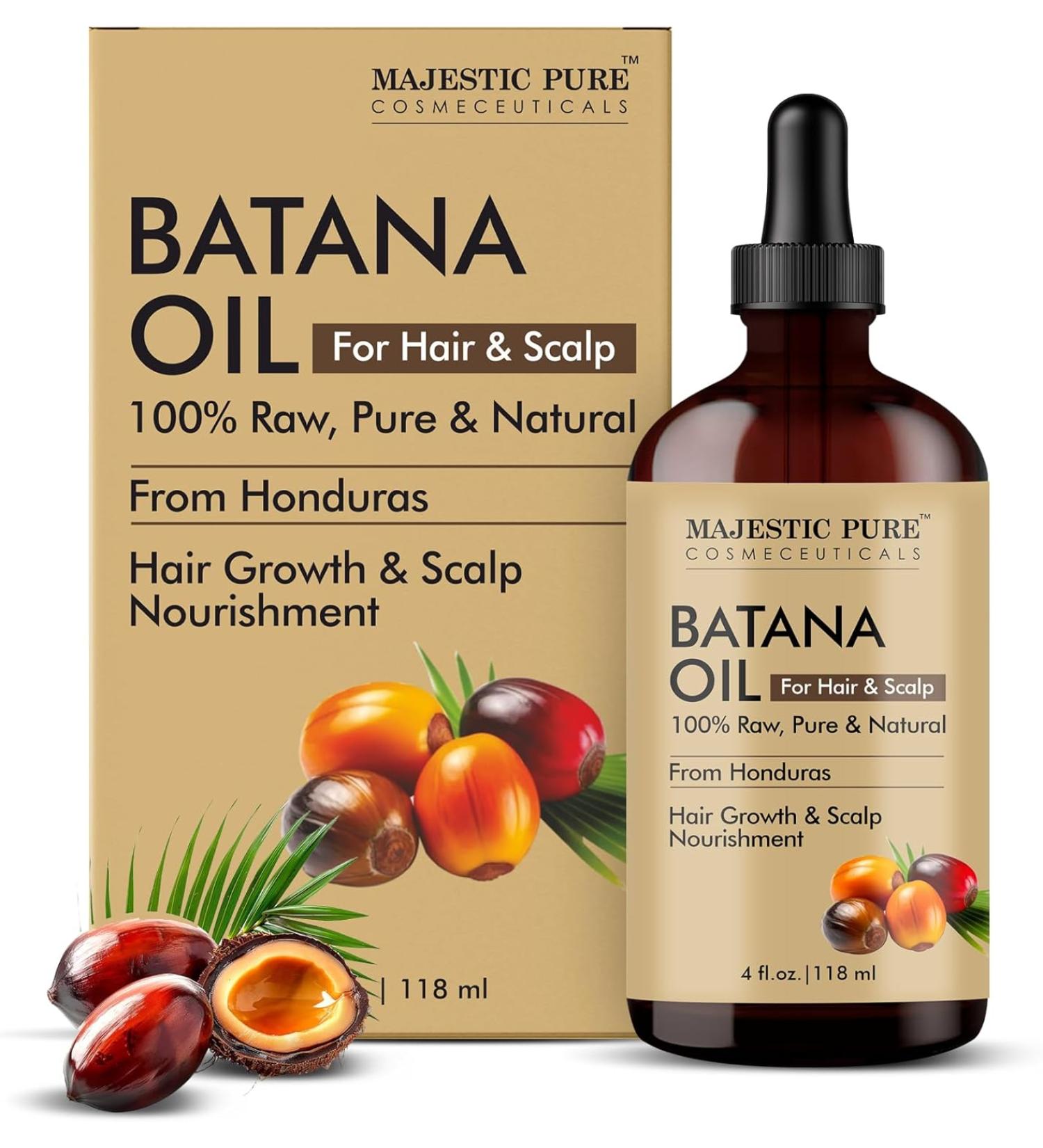 Majestic Pure for Hair Growth - Batana Oil - 4 Fl Oz. - Buy Online on GoSupps.com