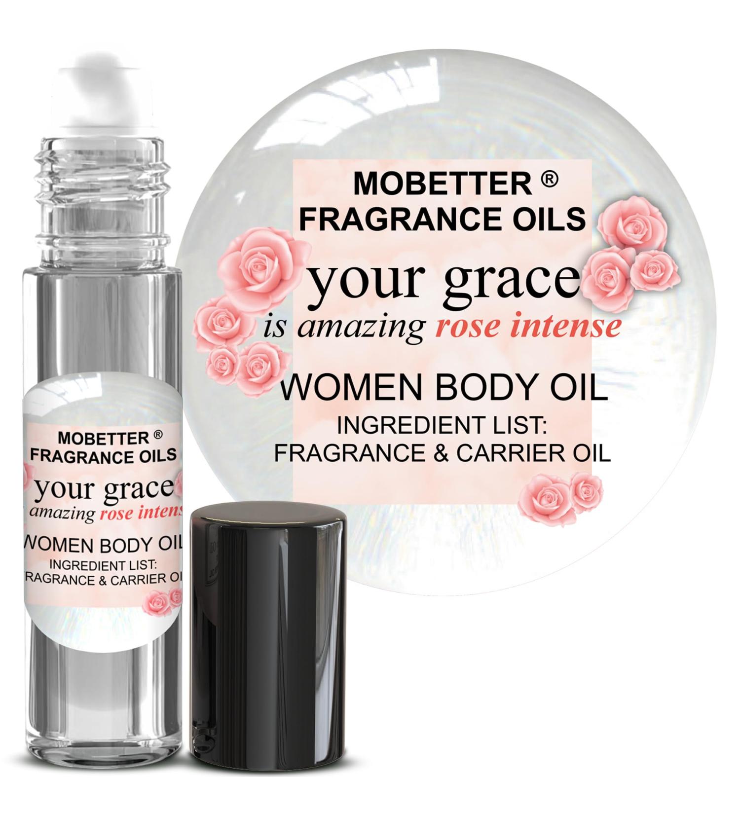 MOBETTER FRAGRANCE OILS Your Grace is Amazing Rose Intense Fragrance Body Oil for Women - Buy Online on GoSupps.com