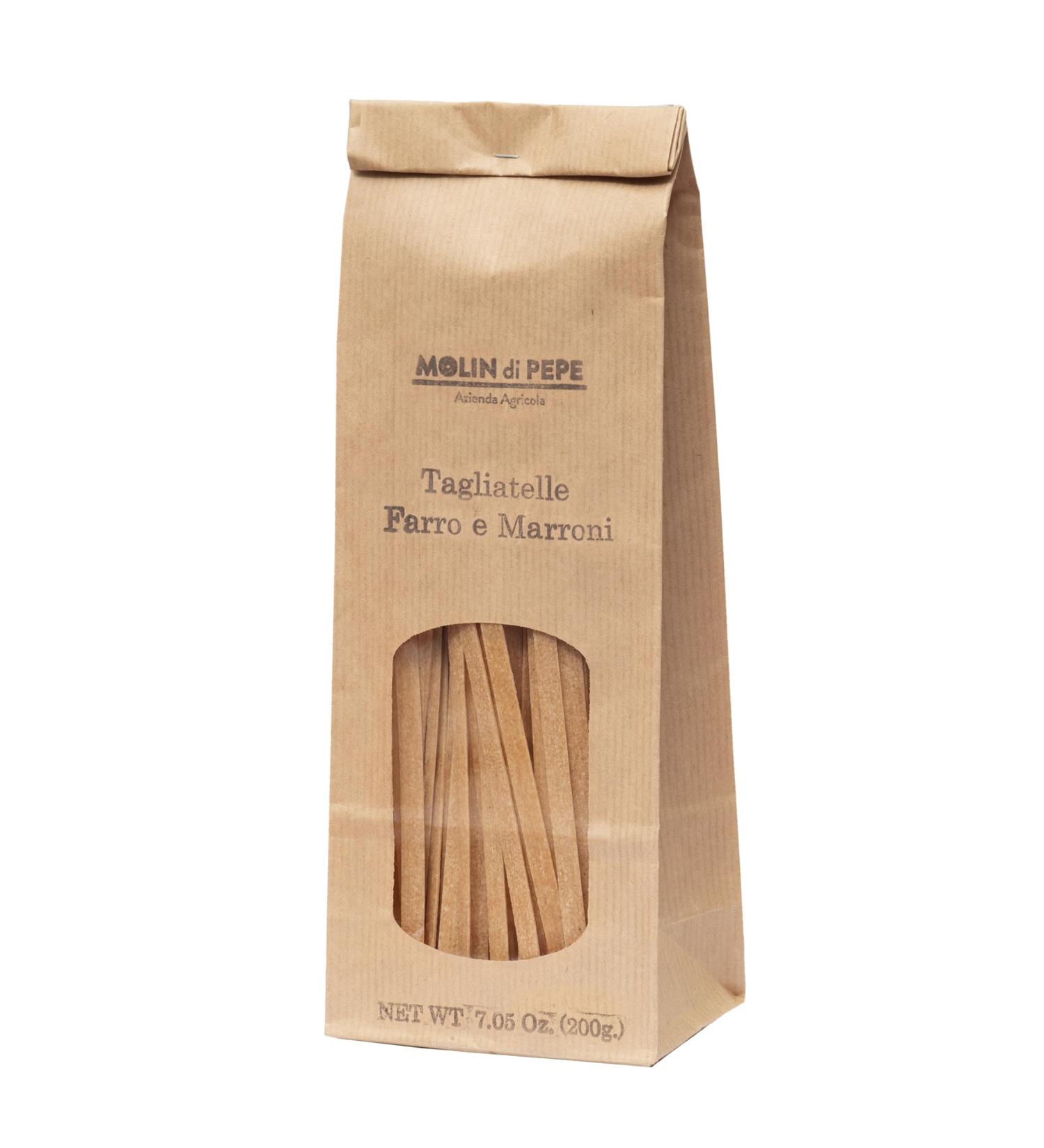  Molin di Pepe Molin di Pepe - Wholemeal Spelled and Brown Flour Pasta | Nutritious High in Fiber Digestible | Intense Fragrances and Flavours | Eco-Packaging 200 g) - Buy Online on GoSupps.com