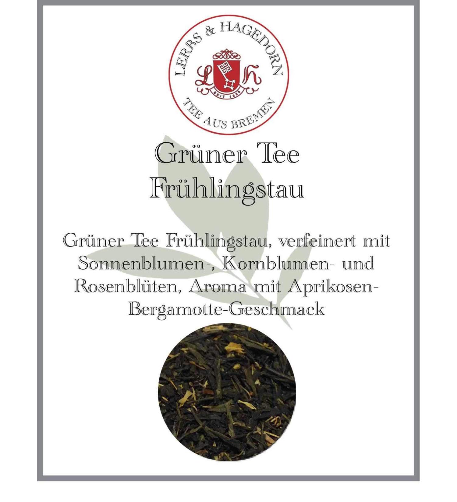 Lerbs & Hagedorn Spring green tea - 1.5 kg