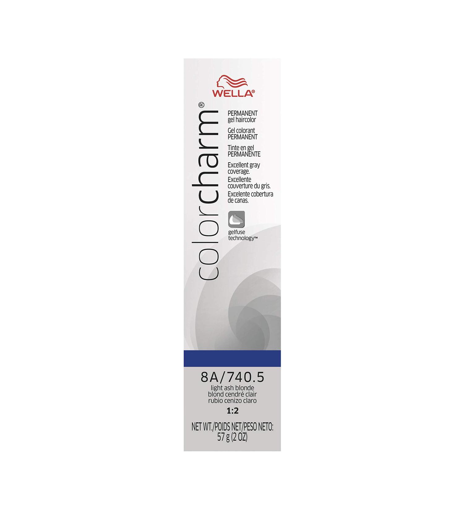 Wella Color Charm 8A Light Ash Blonde Gel Haircolor for Gray Coverage - Buy Online on GoSupps.com