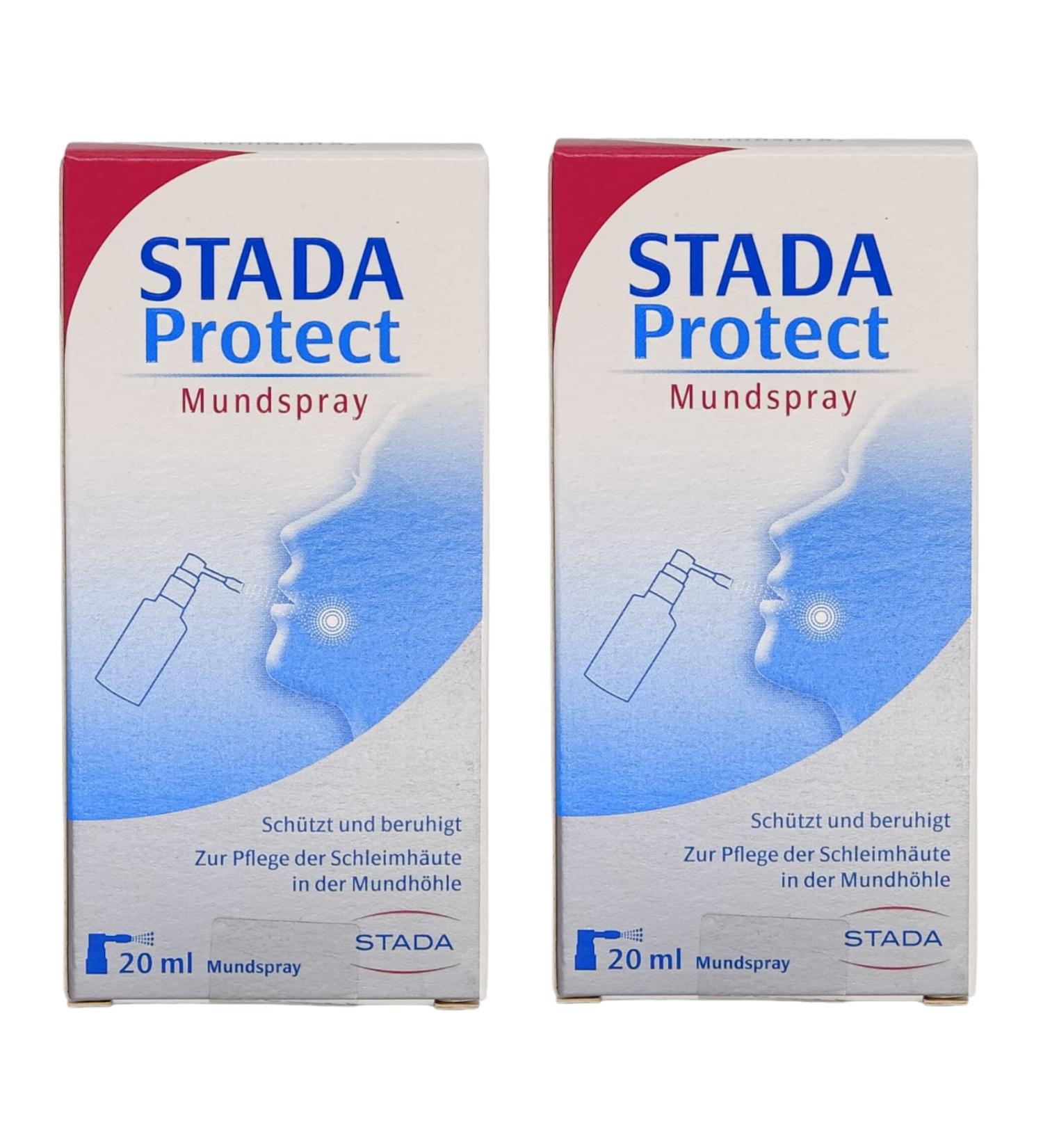 Stada Protect Mouth Spray - 2x 20ml | Plus PharmaPerle Giveaway | International Shipping - Buy Online on GoSupps.com